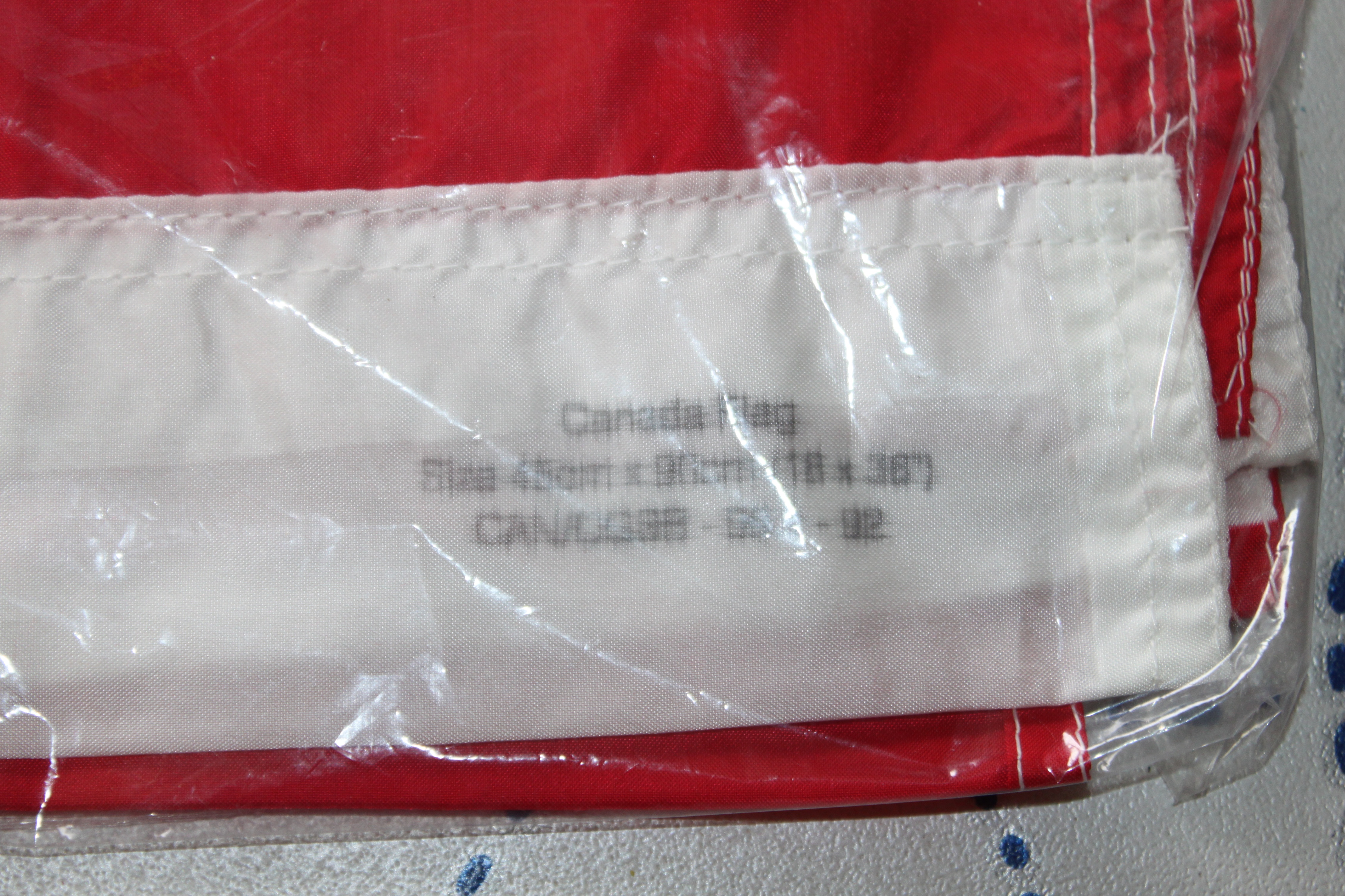 Canada 18 x 36 Inch Nylon Flag - photo 2