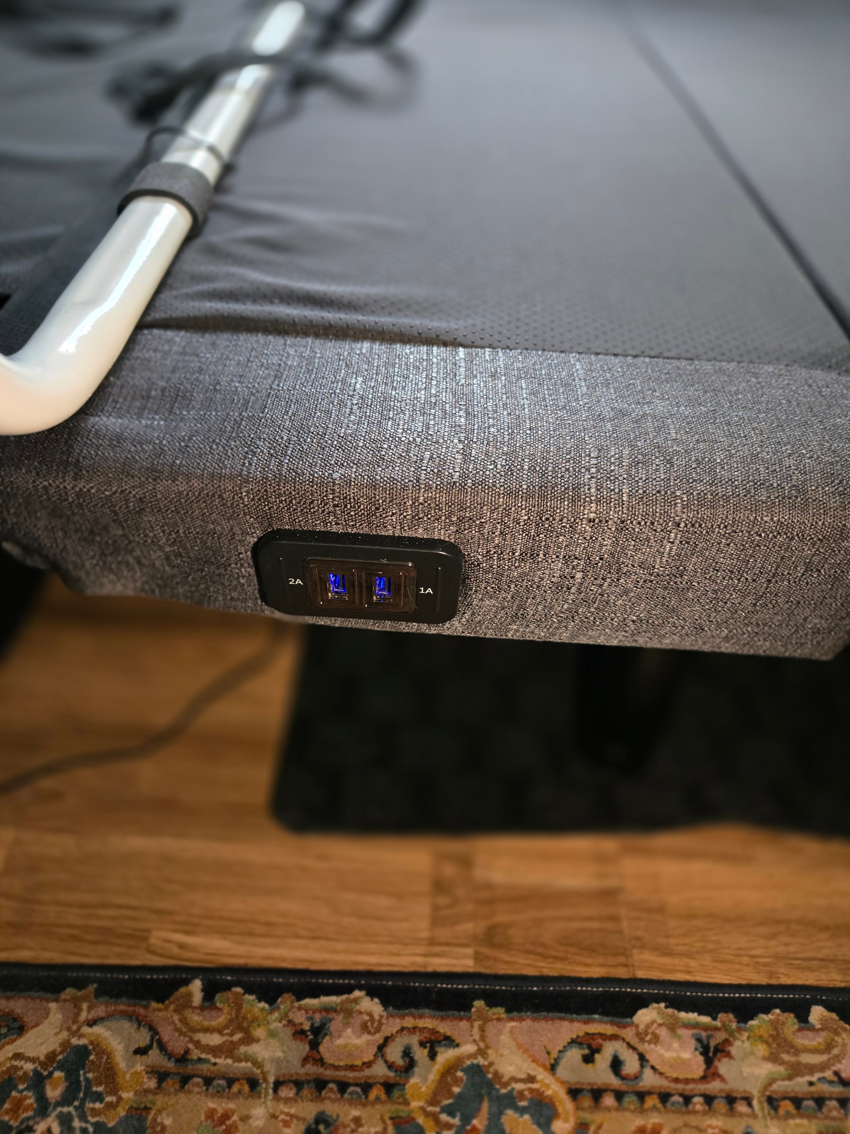 Adjustable Bed/Massager/2 USB ports/XL TWIN mattress - photo 5