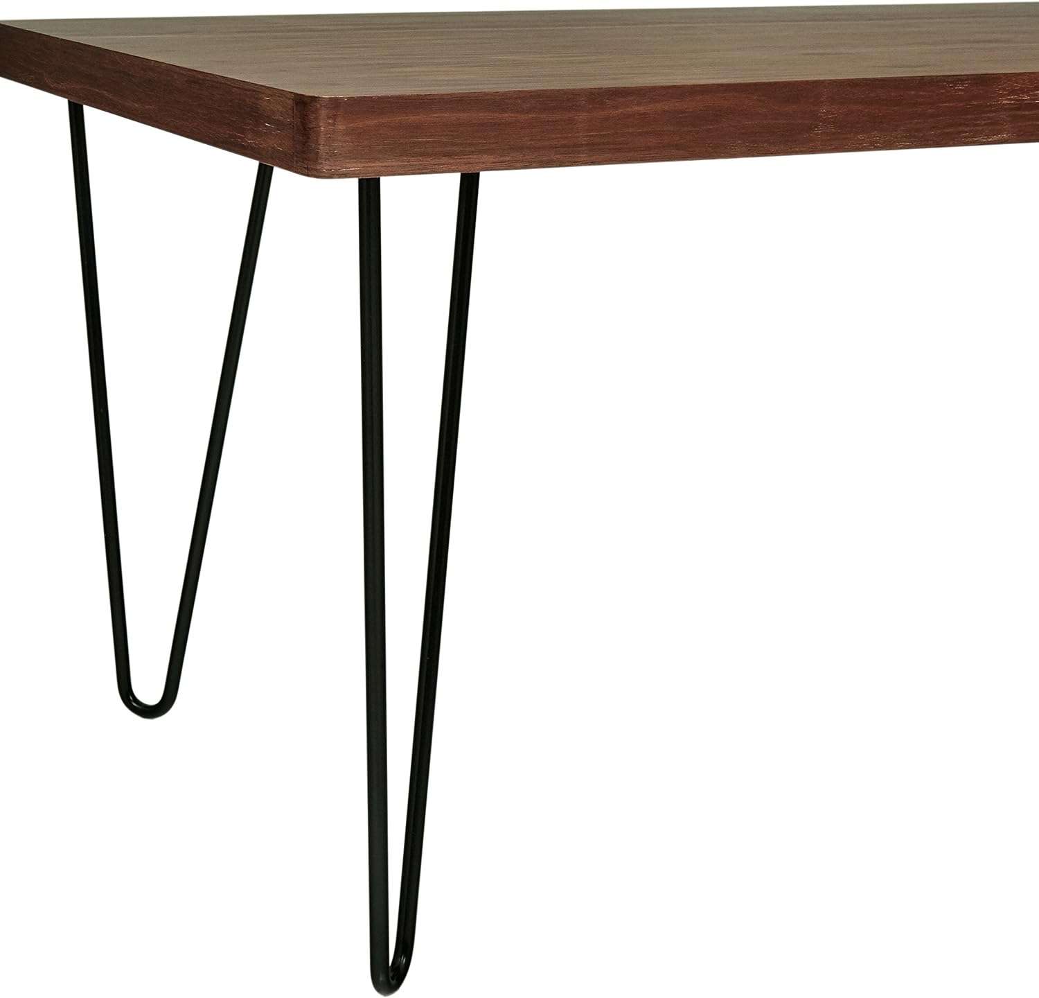 Wood Dining Table with Black Hairpin Legs (New in box) - photo 5