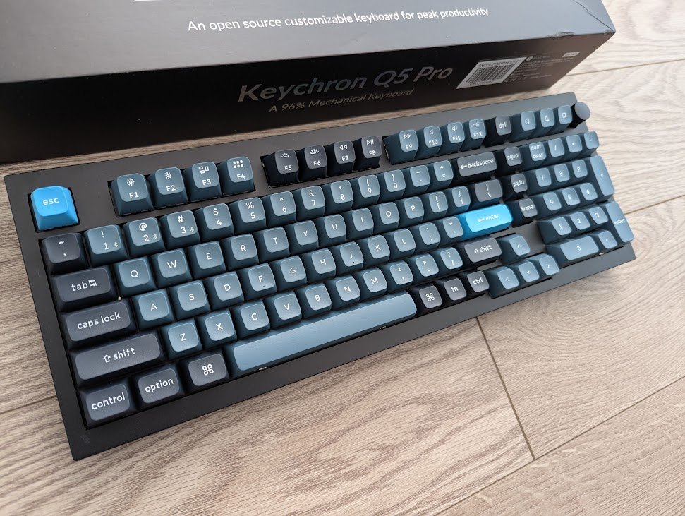 Keychron Q5 Pro Black w/ Banana Switches (Like New) - photo 2