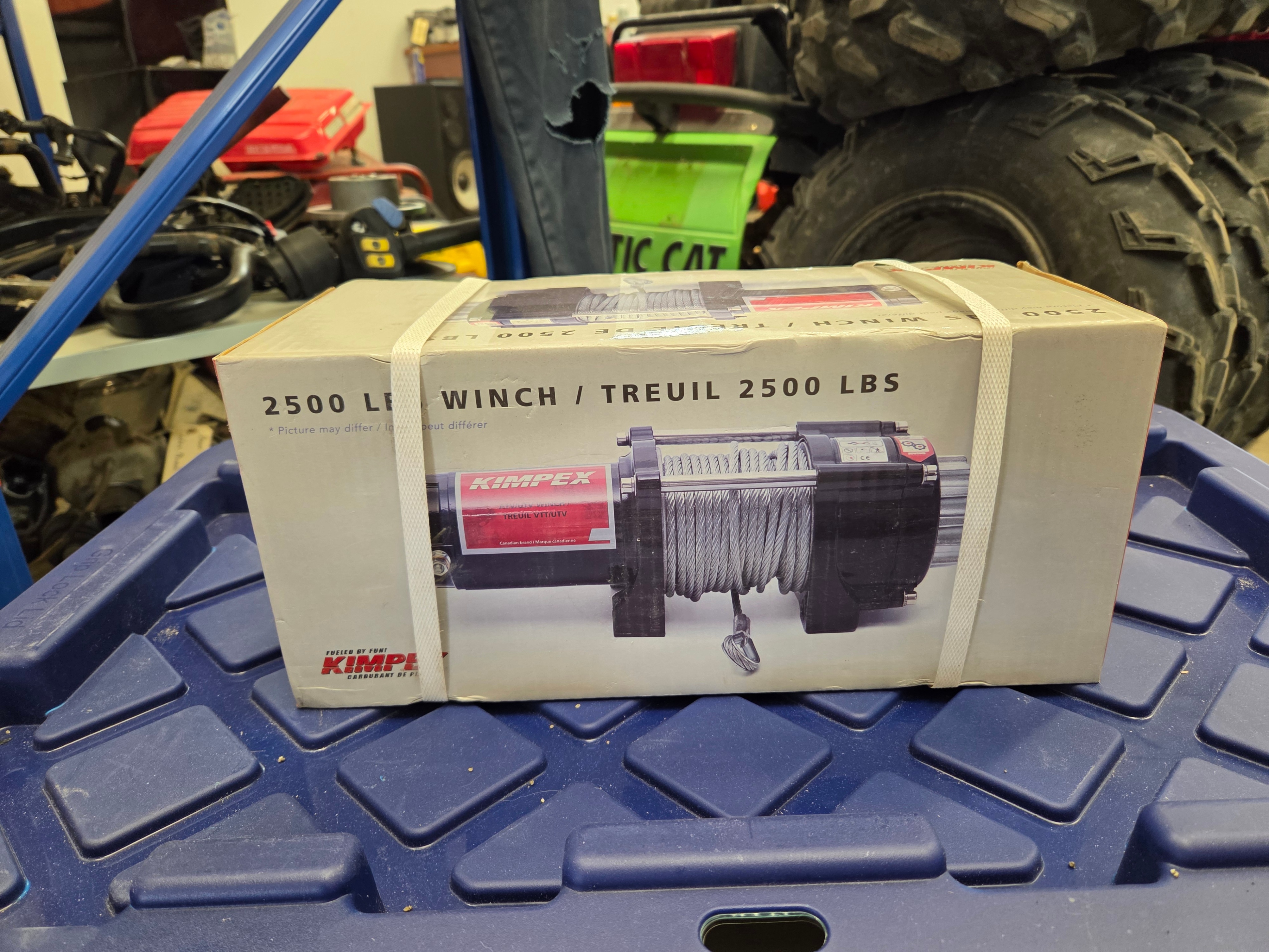 BRAND NEW KIMPEX WINCH, 2500 LBS