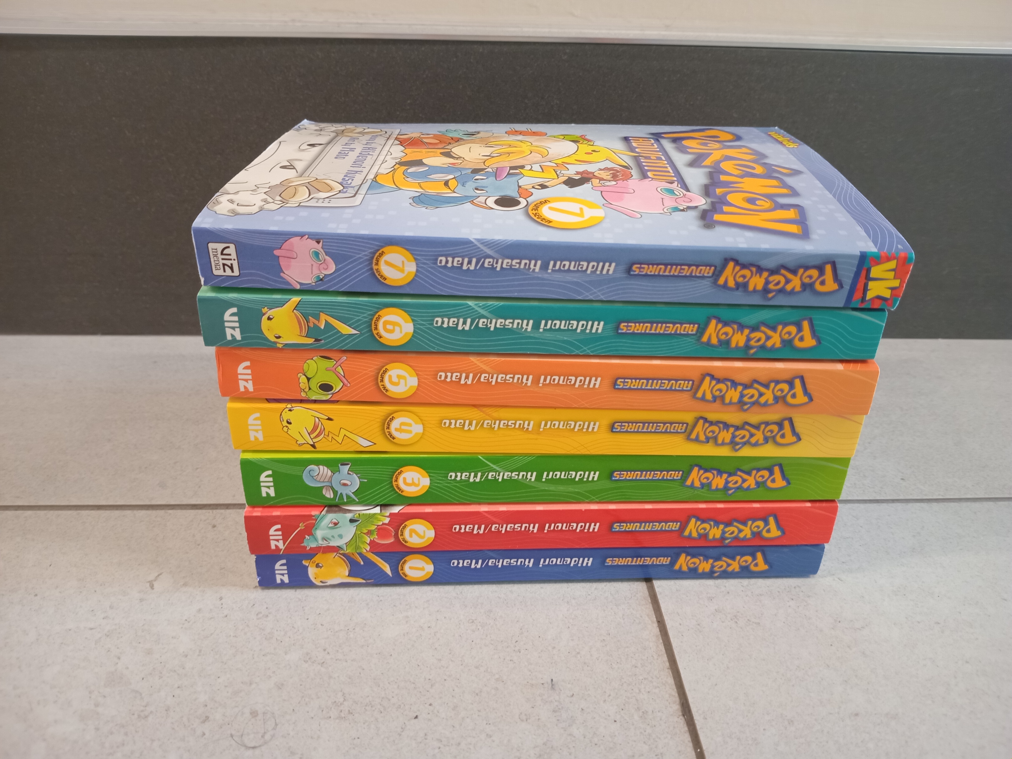 Pokemon adventures manga (Vol. 1-7) - photo 2