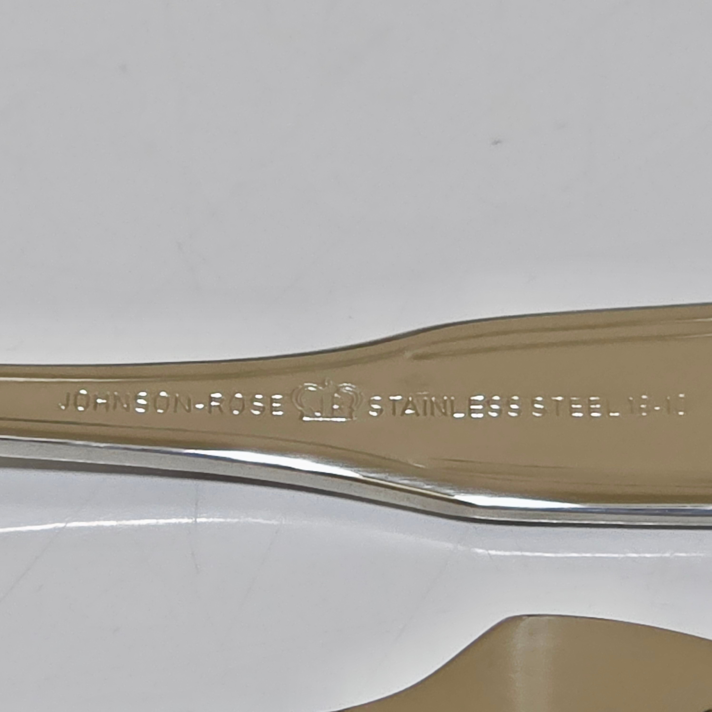 New Johnson-Rose Dessert, Oyster, or Cocktail Forks Stainless St - photo 3