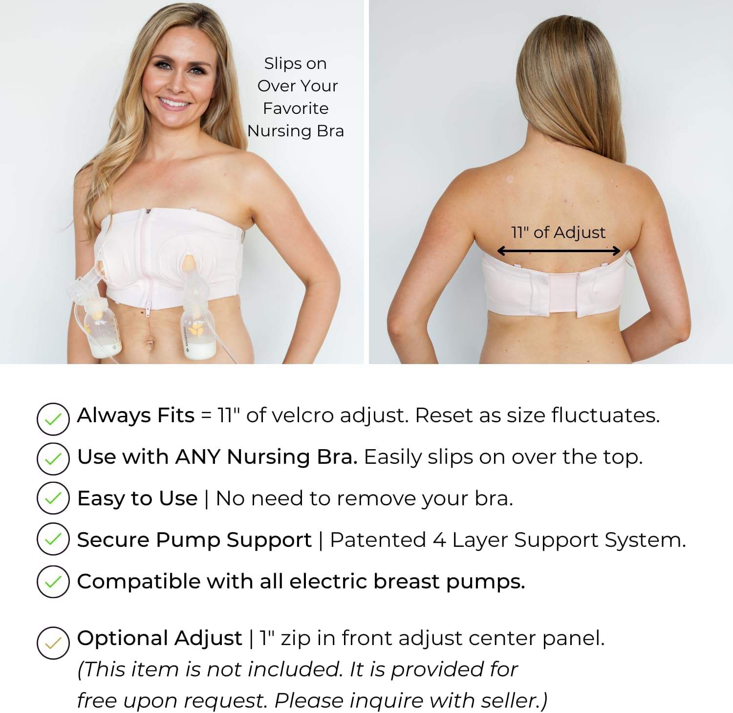 Simple Wishes Hands-Free Cotton Pumping Bra - photo 4