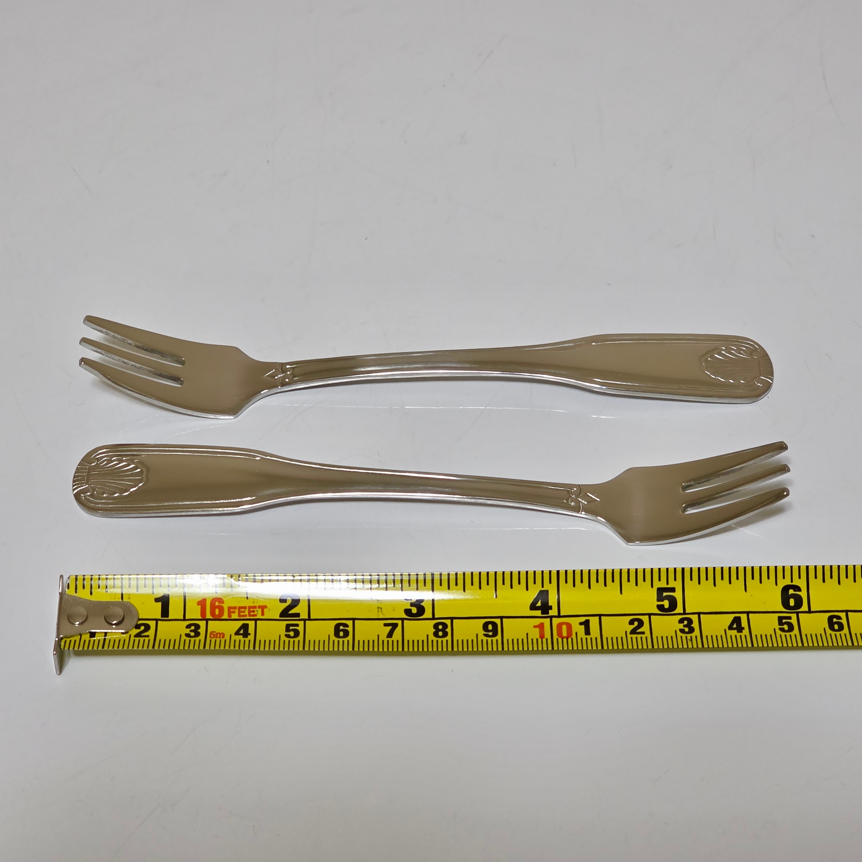 New Johnson-Rose Dessert, Oyster, or Cocktail Forks Stainless St