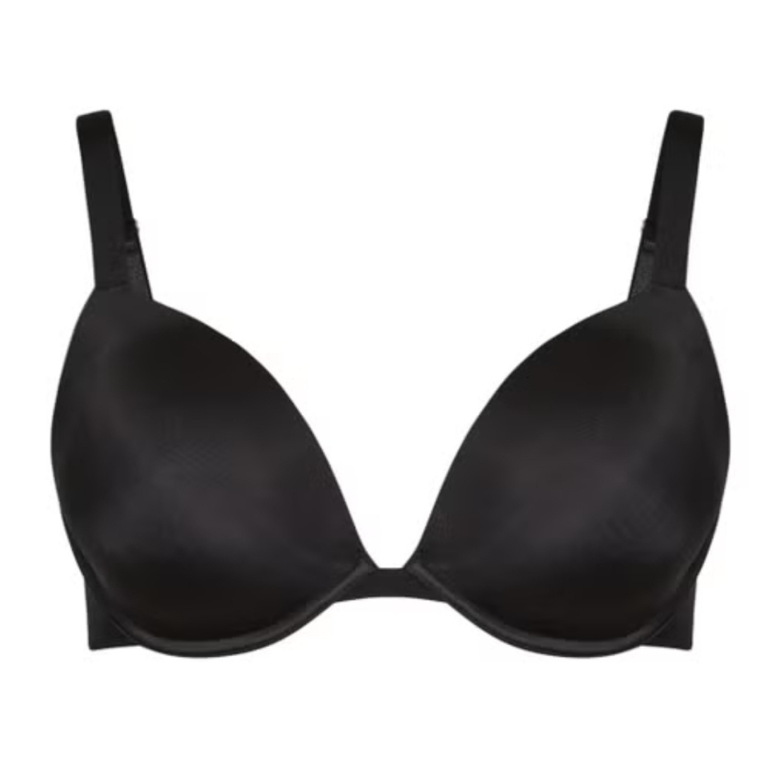 44DD Avenue Body Basic Plunge Underwire Black Bra - photo 3