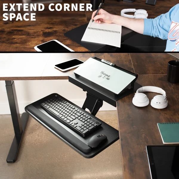 New VIVO Corner Desk Keyboard Tray - photo 2