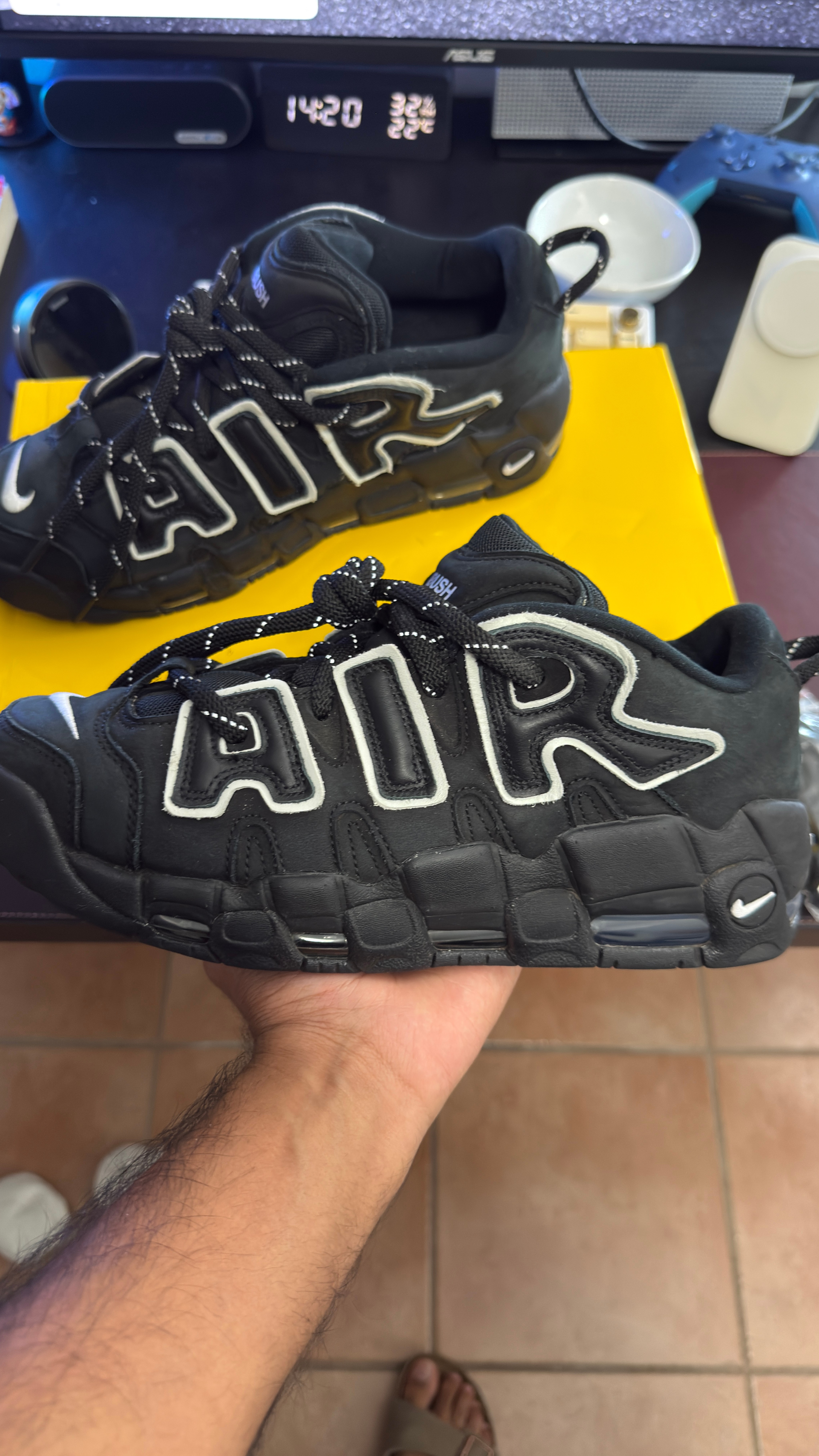 Nike Ambush Air More Uptempo Low SP - photo 3