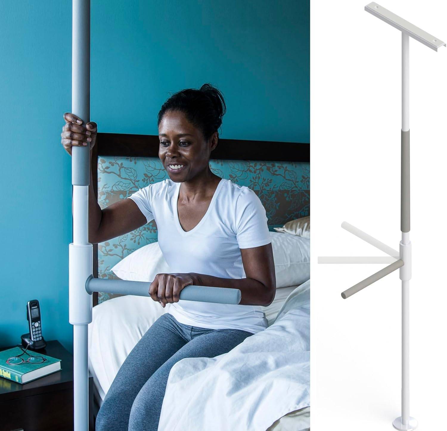 HealthCraft SuperPole + SuperBar, Mobility Safety Pole, $400 New - photo 3