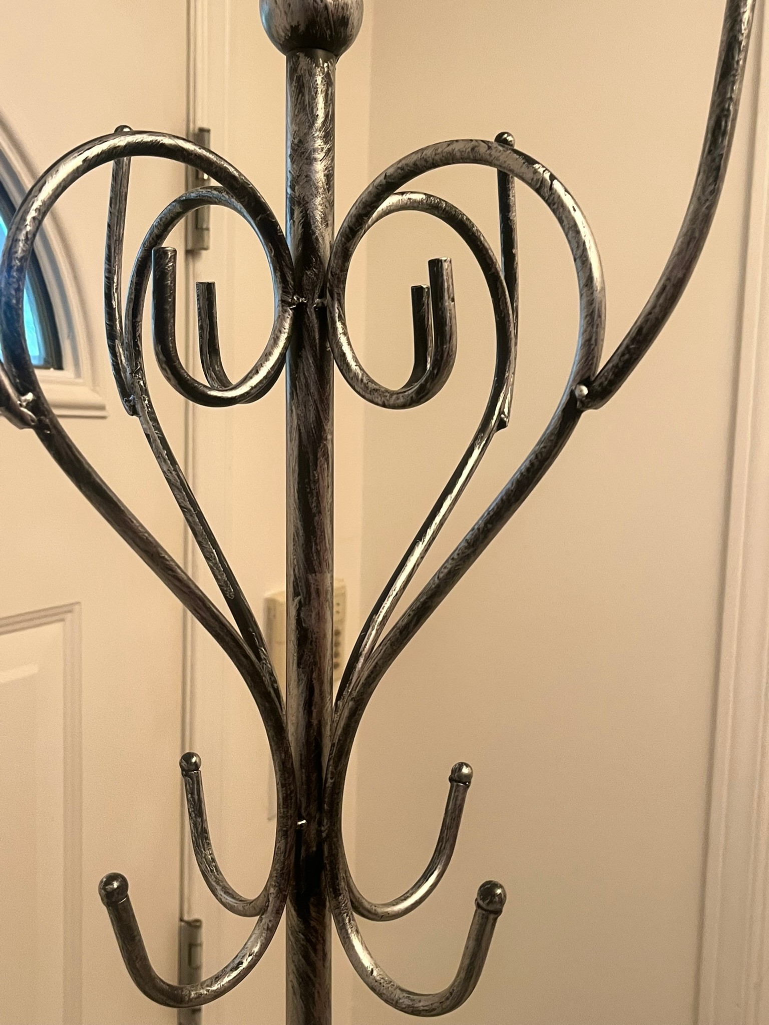 Metal Coat Rack with Umbrella Stand - photo 2