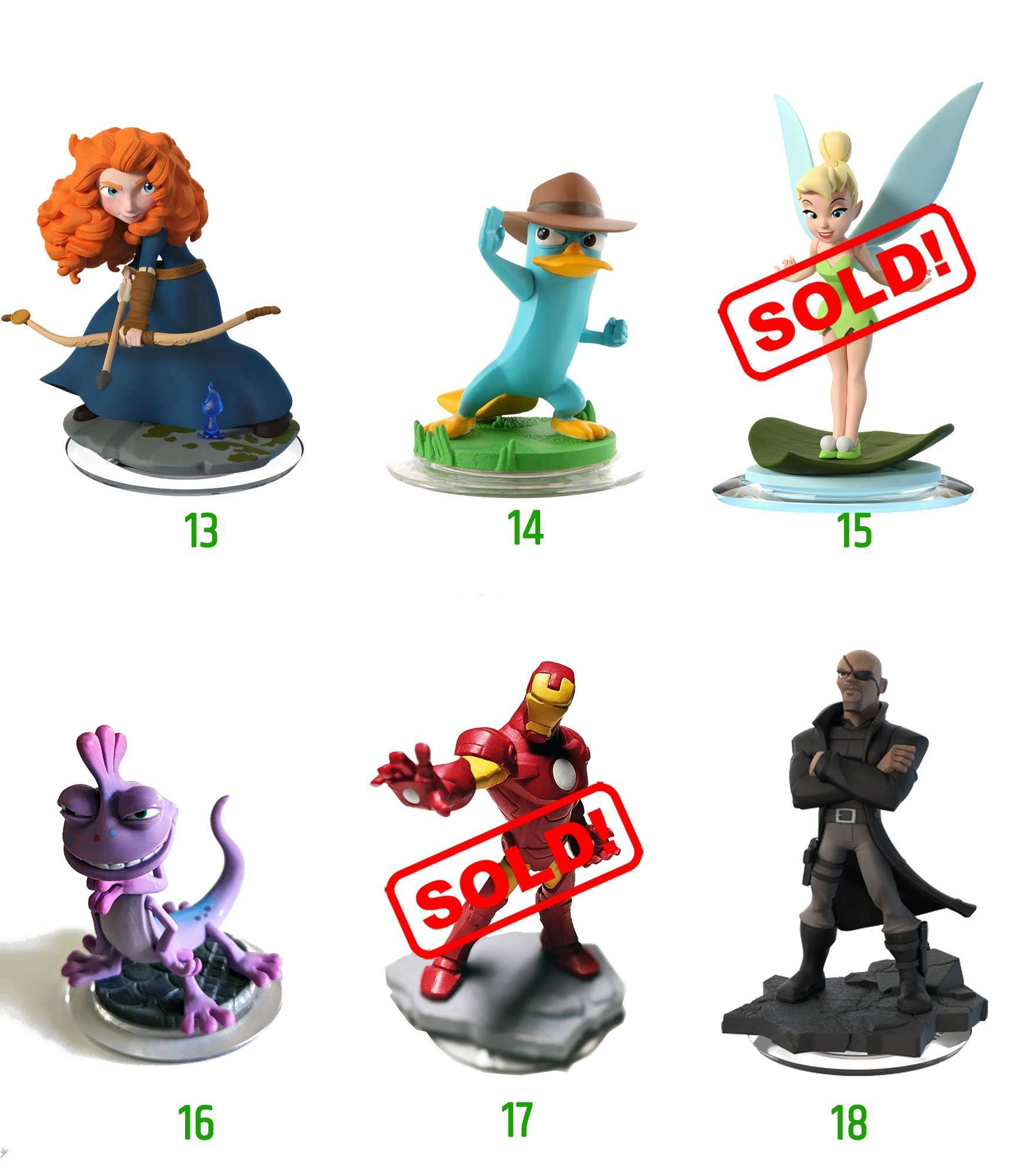 Disney Infinity Figures - Prices Firm and As Marked - photo 4