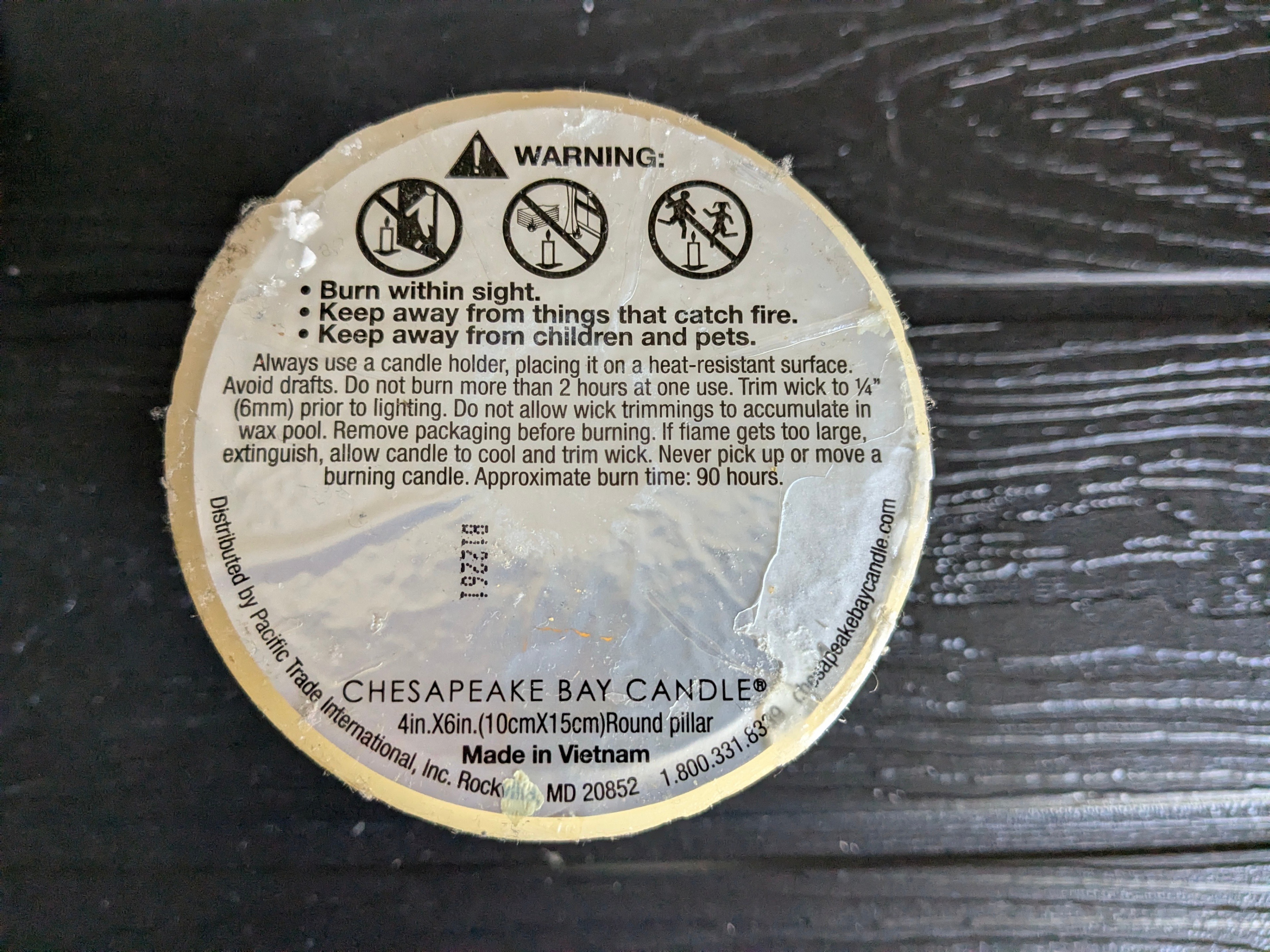 Set of Three Pillar Candles - photo 3