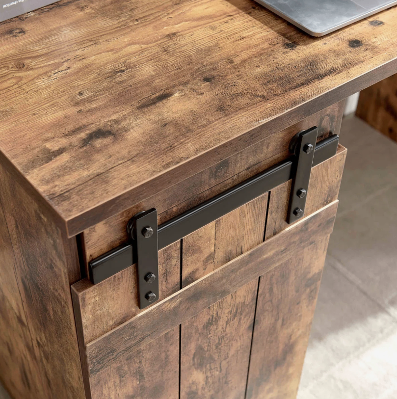 Rustic Barn Door Desk - New in box - photo 3