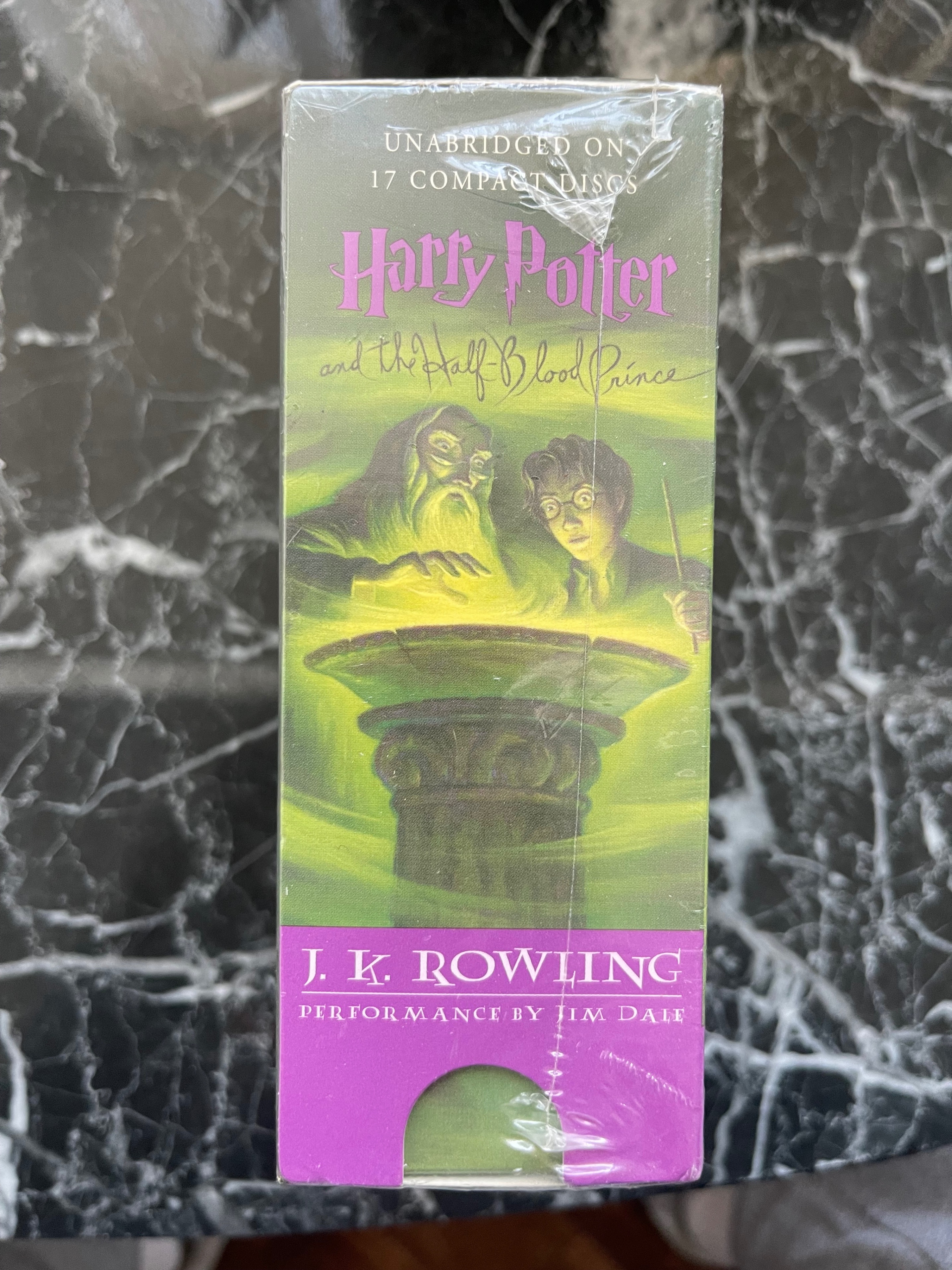 Sealed Harry Potter "Half-Blood Prince" 17-CD Audiobook Set - photo 3