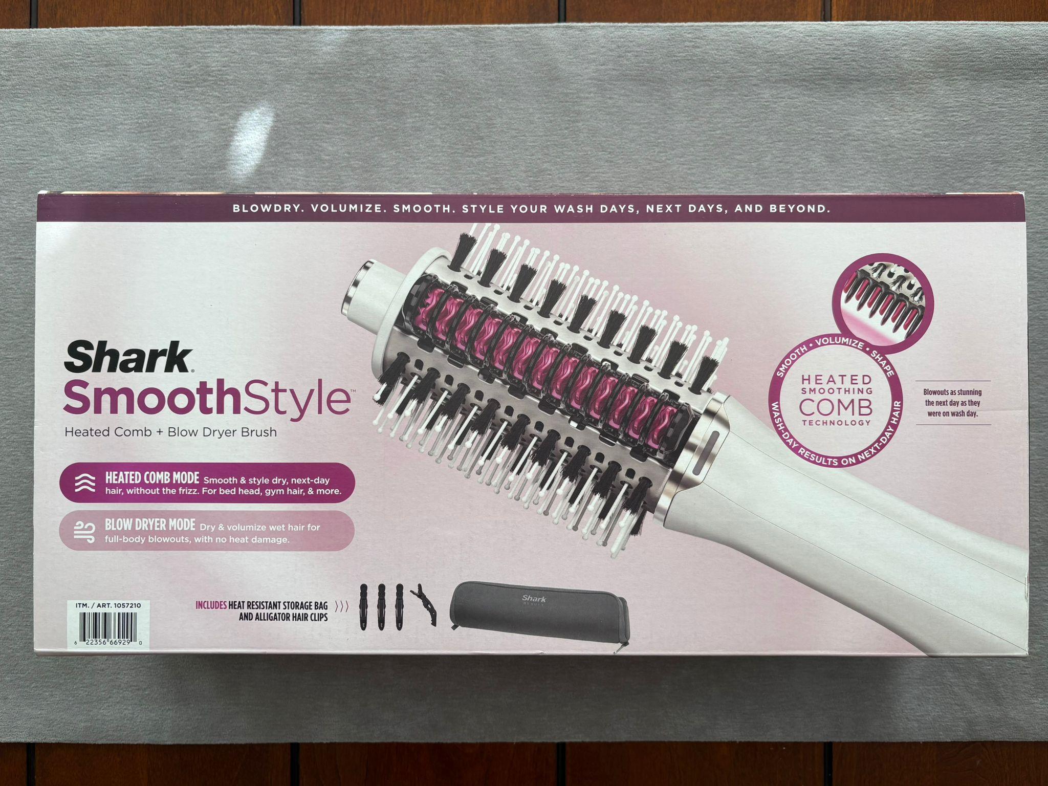 Shark SmoothStyle Heated Comb & Blow Dryer Brush