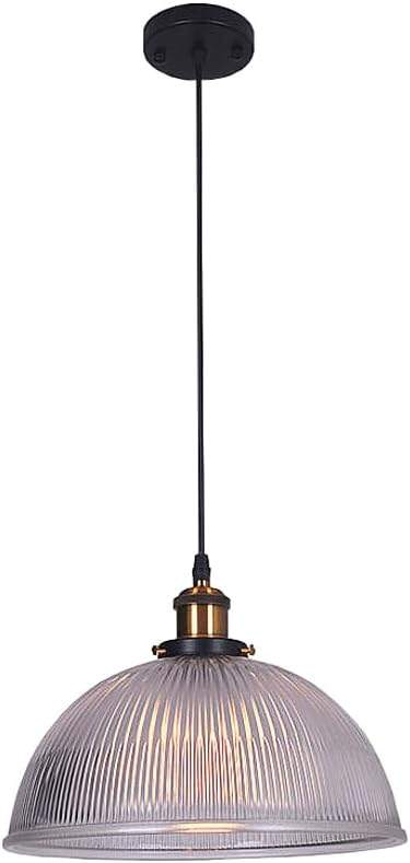Vintage-Style Frosted Glass Pendant Light - photo 4