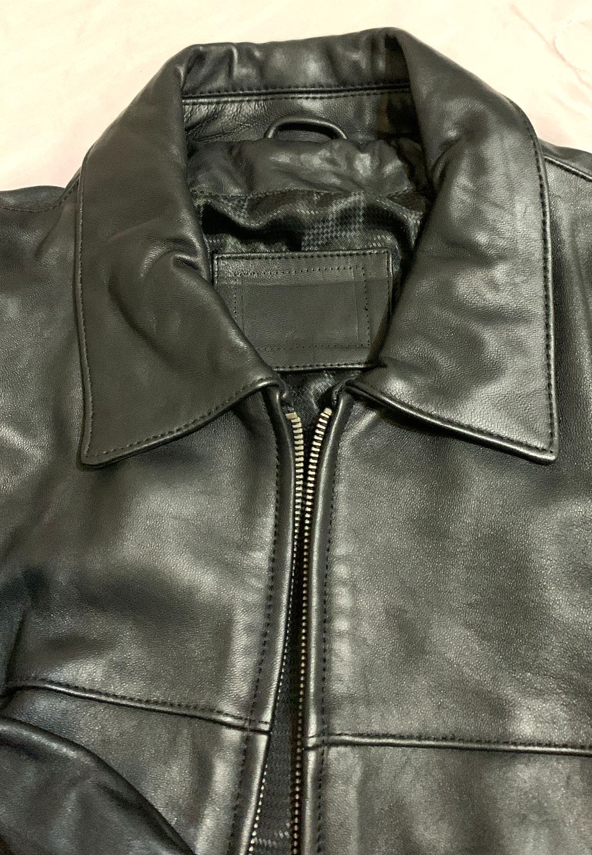 Men’s Genuine Leather Jacket – Size L - photo 3
