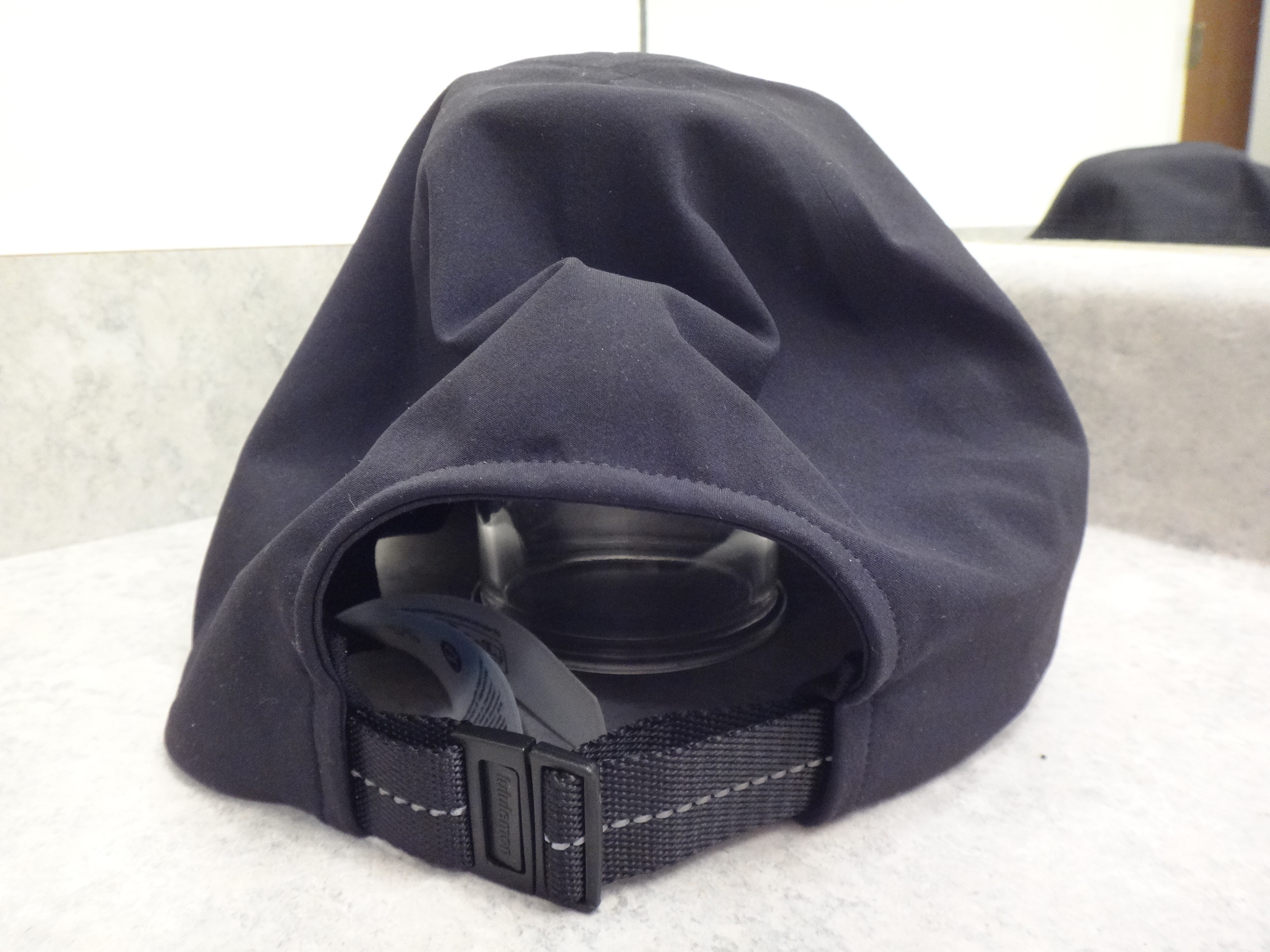 ✅🆕lululemon L/XL Black & Reflective Running Hat Cap NEW - photo 4
