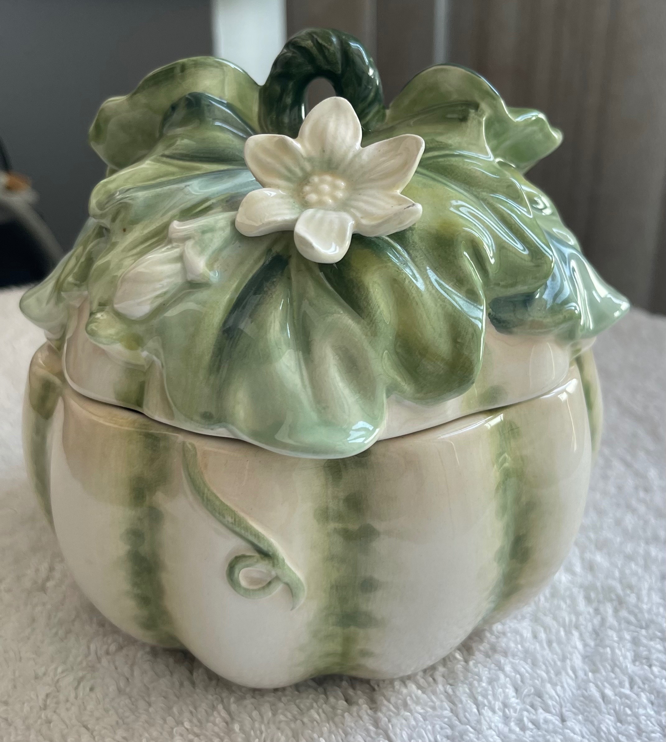 Fitz & Floyd Vintage Gourd Lidded Bowl - Caprese Market