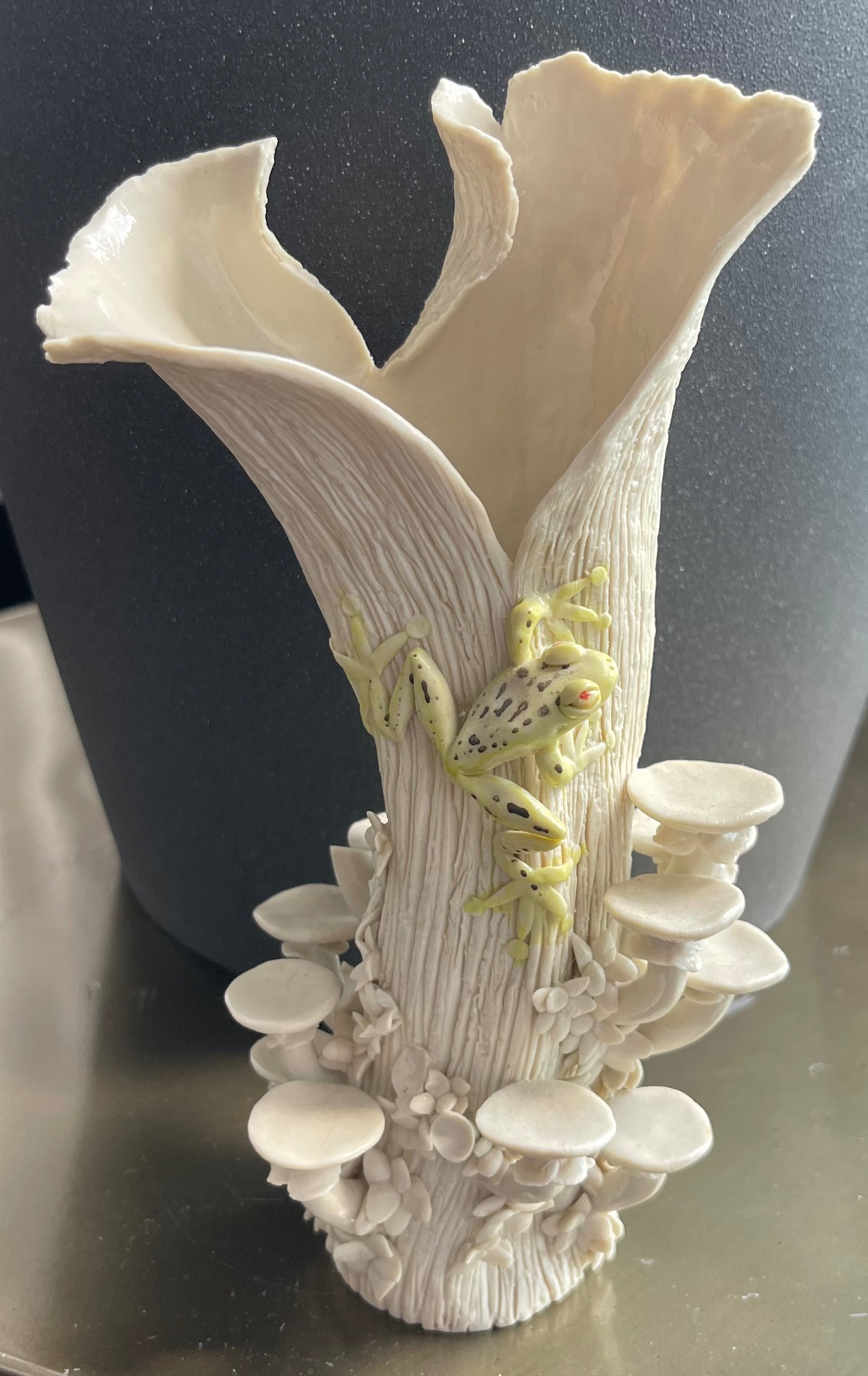 Signed Darrell Perfumo BC Studio Porcelain Vase (7.5")