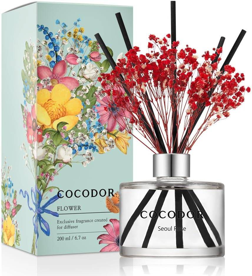 Floral Reed Diffuser - Light Rose Scent - Pick up in Riverdale