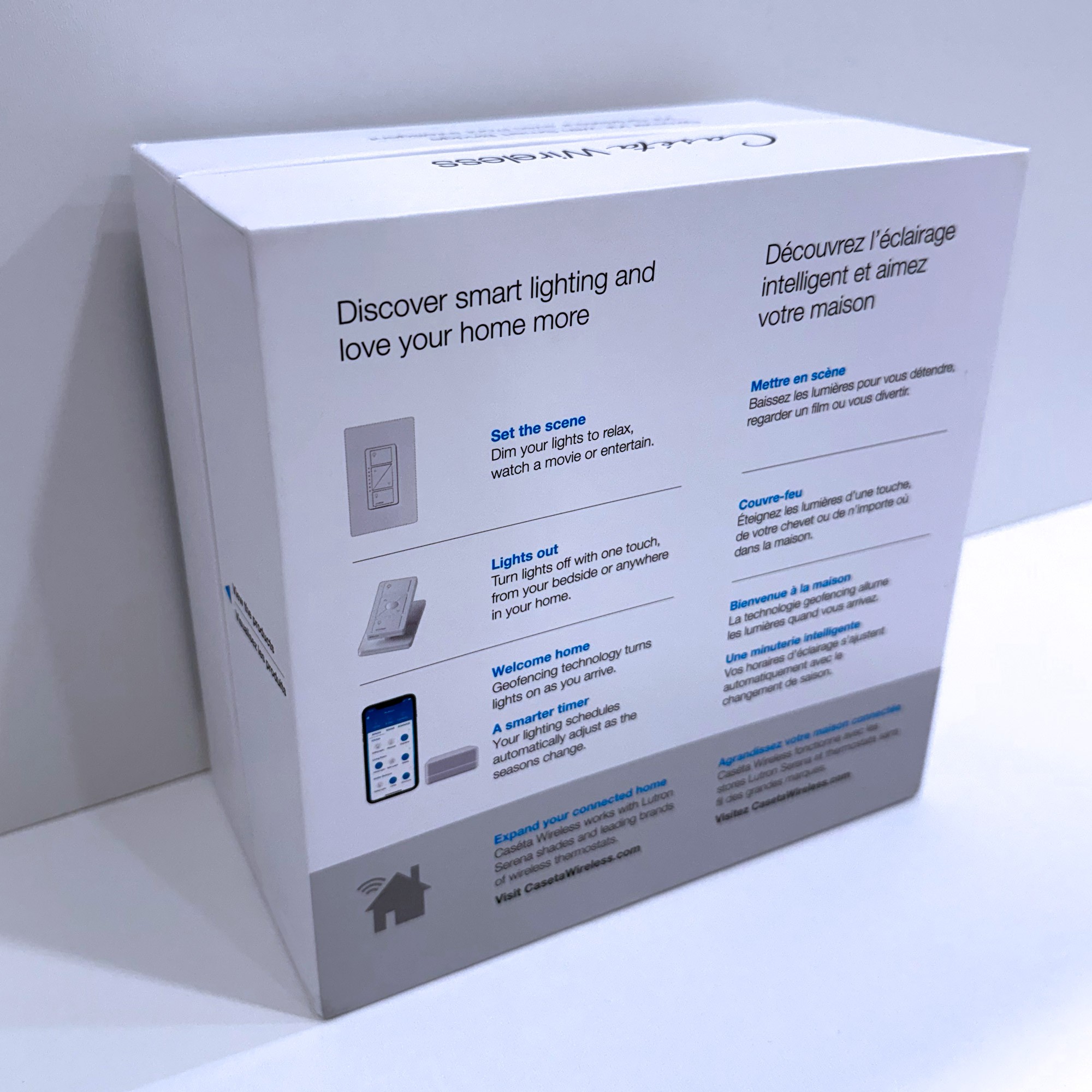 Lutron Caseta double dimmer starter kit, P-BDG-PKG2W-C - photo 2