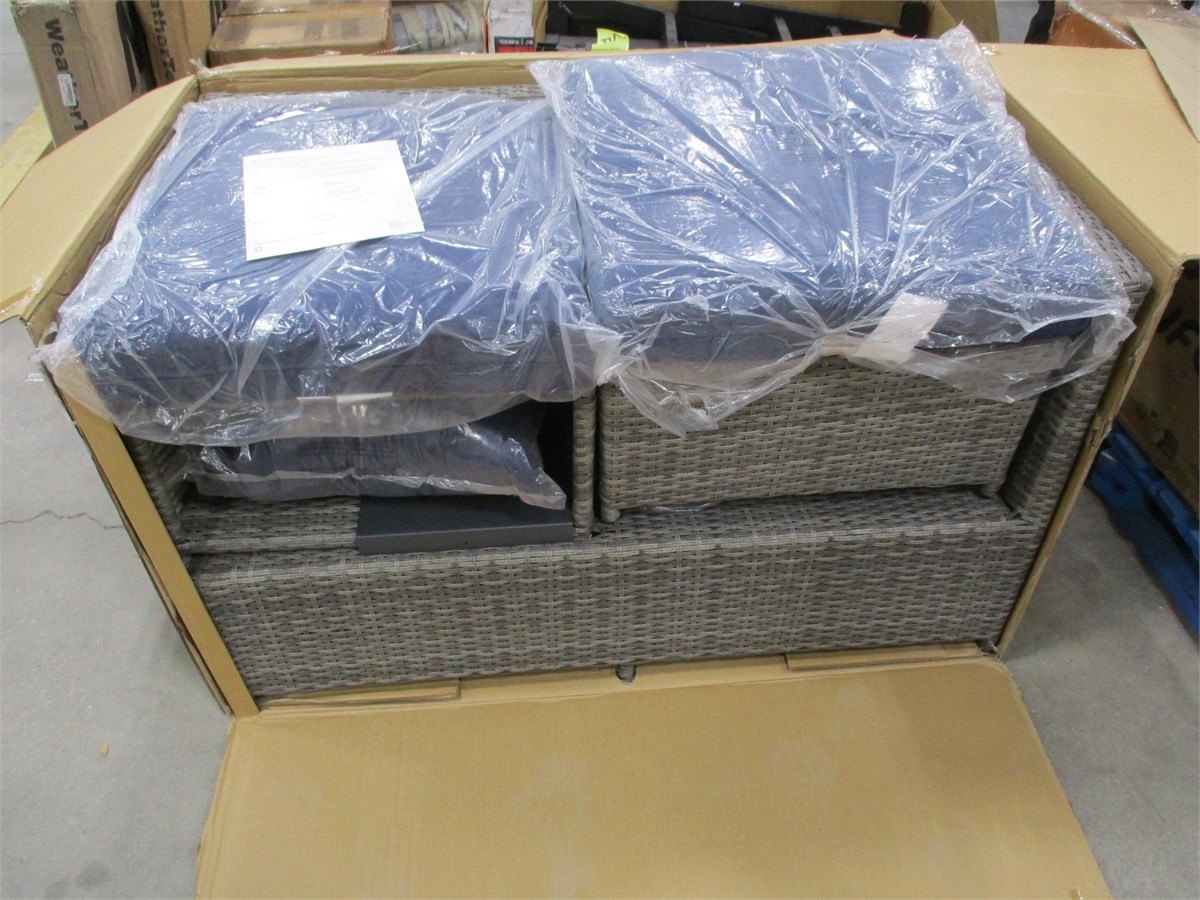 Wicker Patio Sectional Seating Set - New in Box! - photo 3