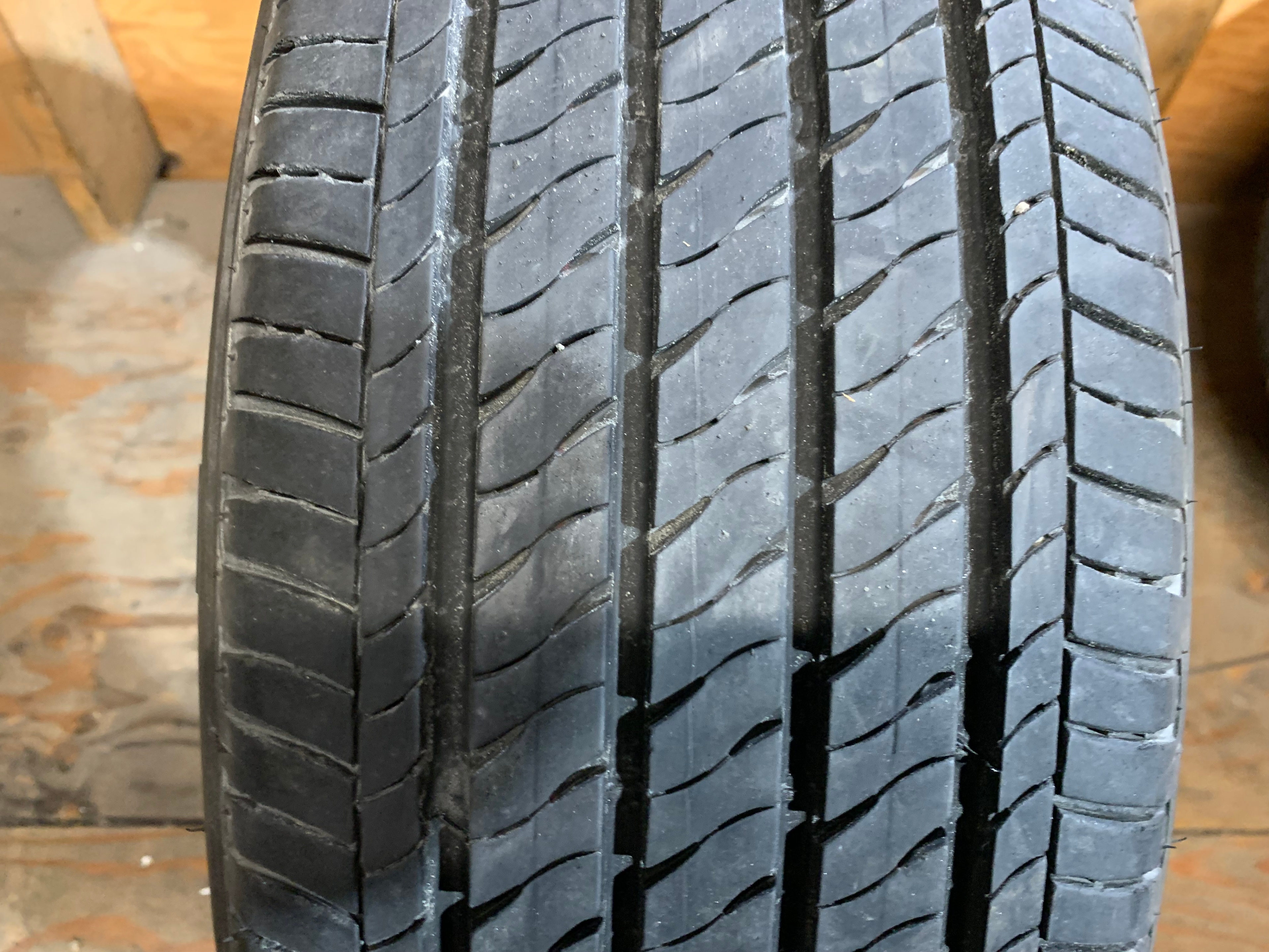 1 X single 205/55/17 91V M+S Firestone FT140 with 75% tread - photo 2