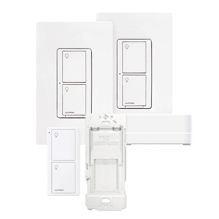 Lutron Caseta two-switch starter kit, P-BDG-PKG2WS-WHC - photo 2