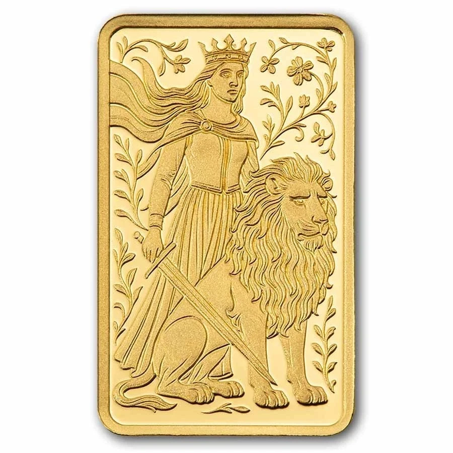 Gold Bar Una Lion design PAMP Suisse 1g - photo 3