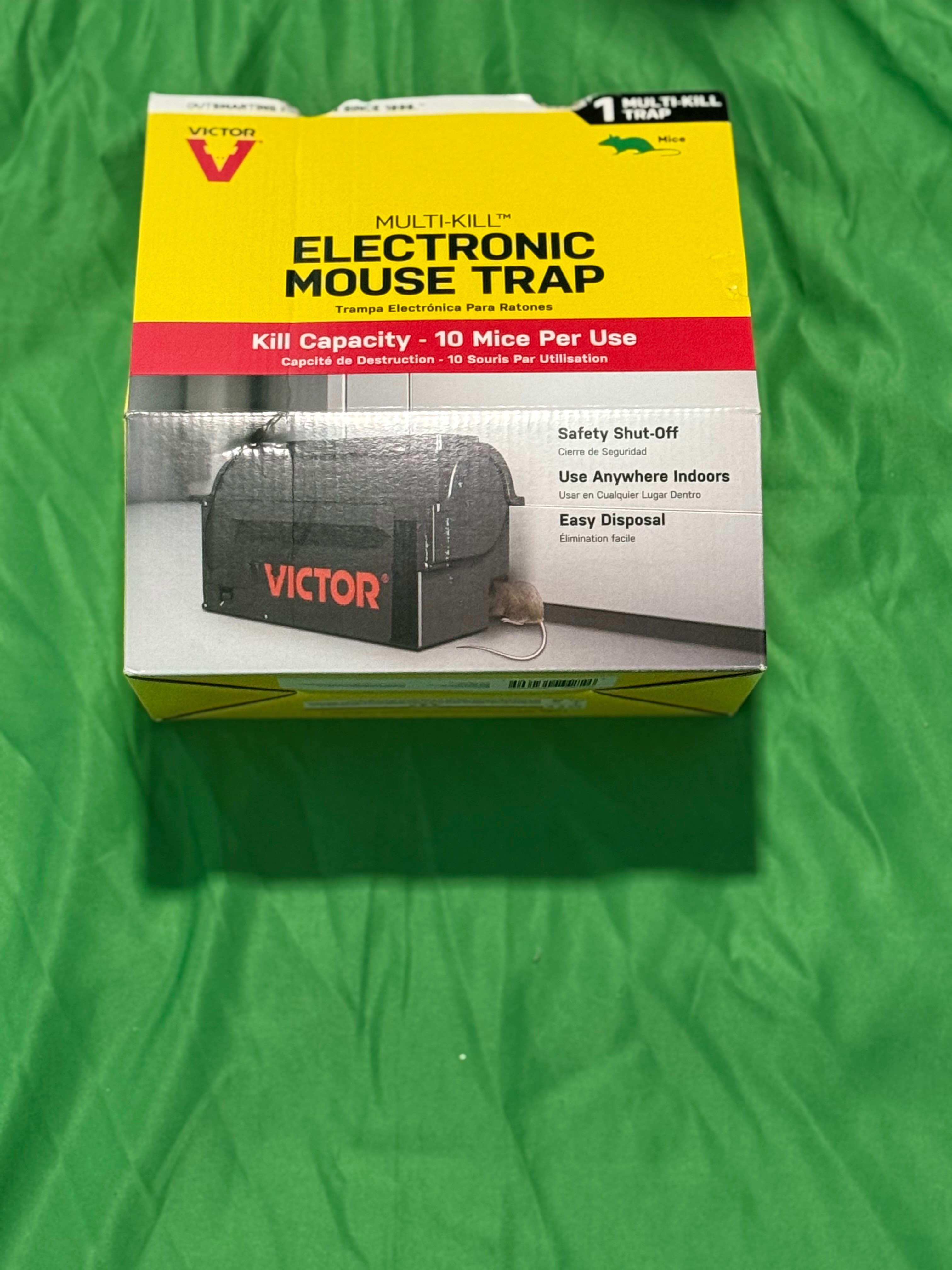 Victor M260 Indoor Multi-Kill Humane Electronic Mouse Trap - photo 3