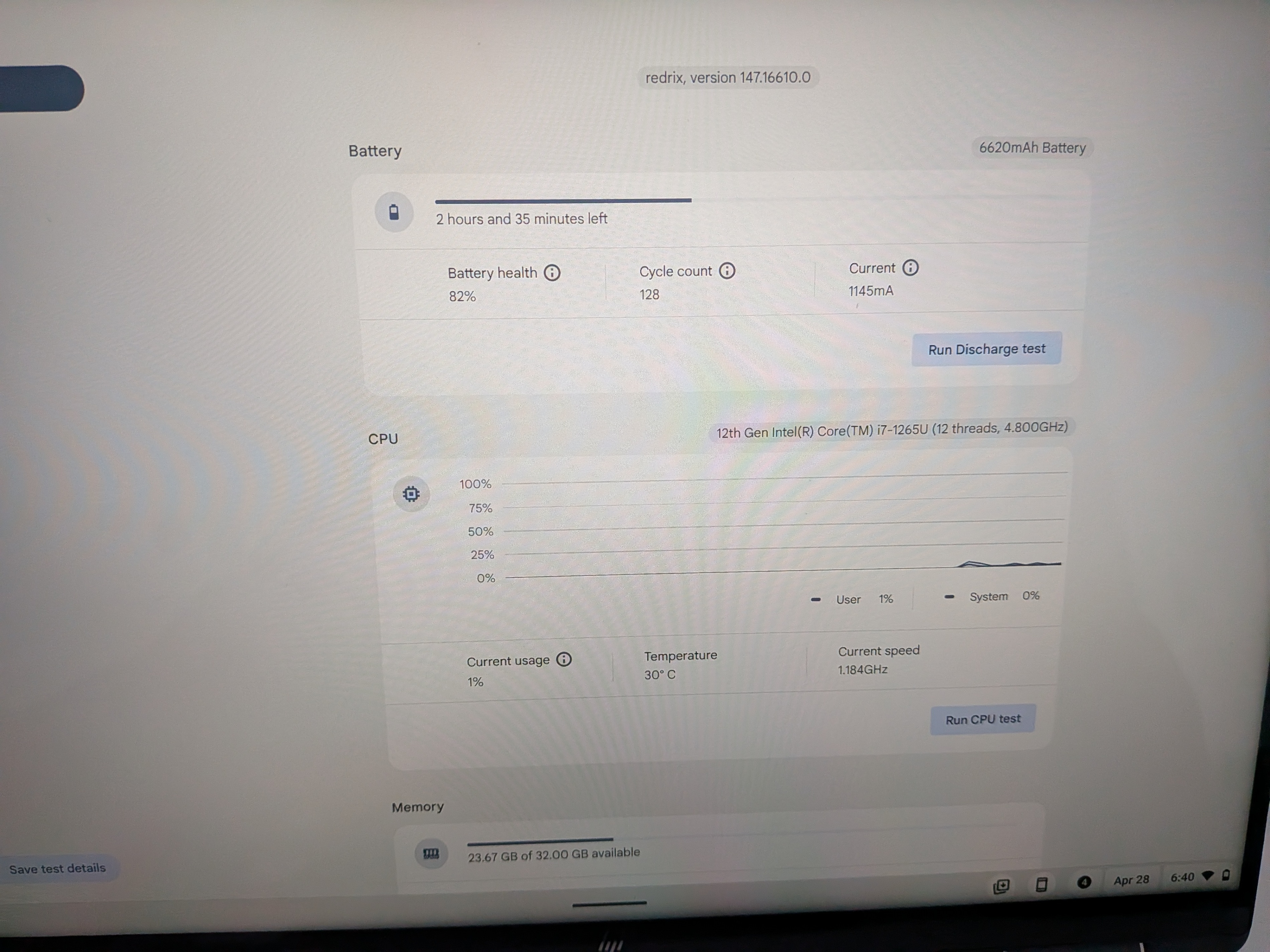 HP Elite Dragonfly Chromebook – i7 / 32GB RAM / 512GB SSD - photo 3