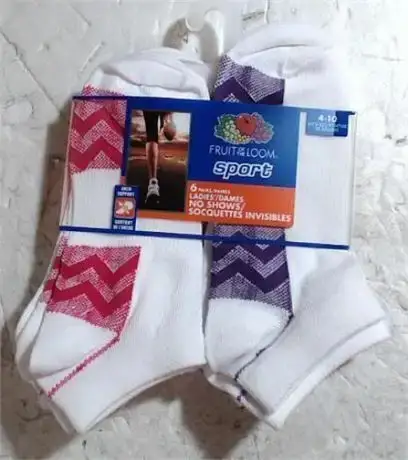 KEDS/FRUIT OF THE LOOM/ DR SCHOLL LOW CUT SOCKS -WOMEN/MEN - photo 2