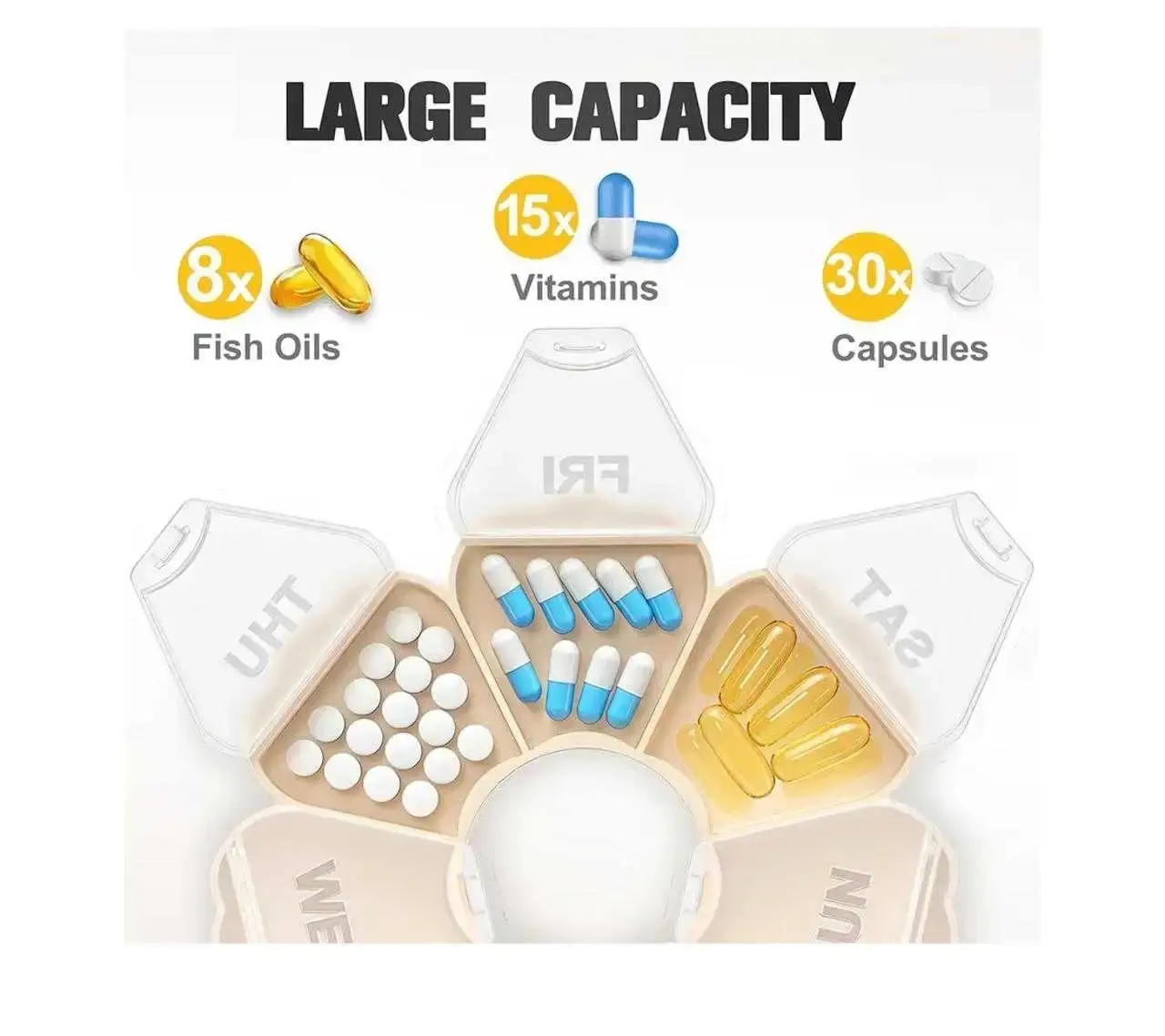 7 Day Pill Organizer Box - photo 5