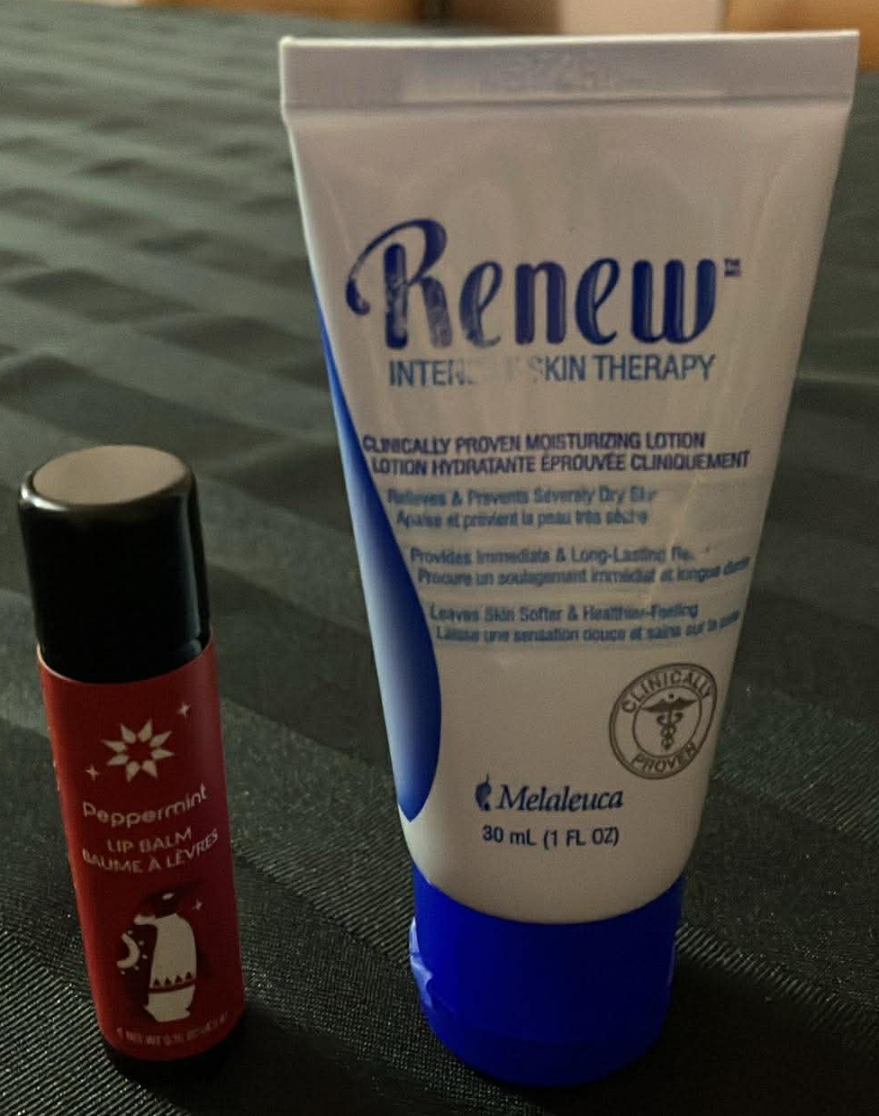 Renew Lotion 1 oz. and Lip Balm (New)