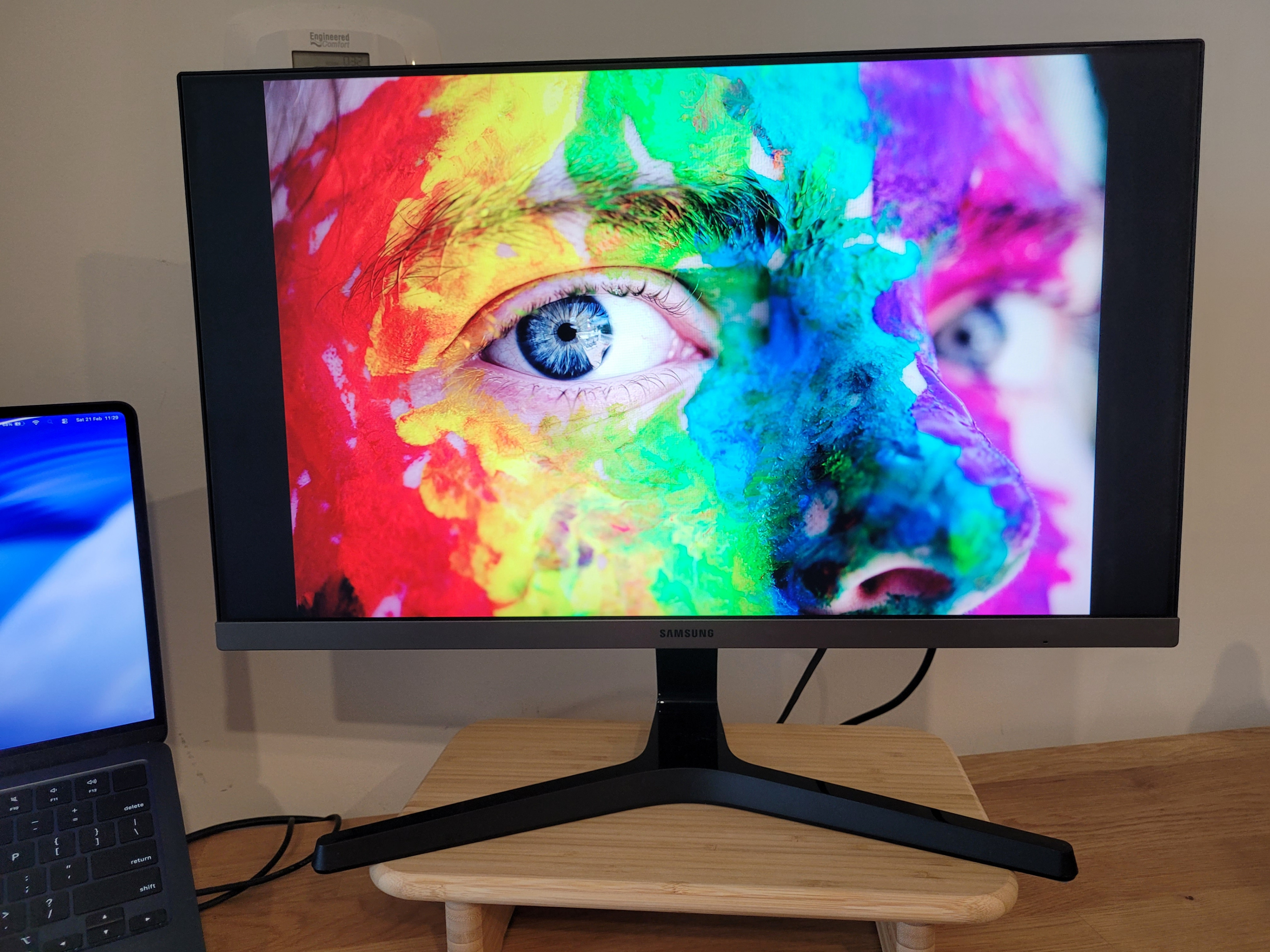 Samsung 24" FHD Bezel-Less Monitor (75Hz, Game Mode)