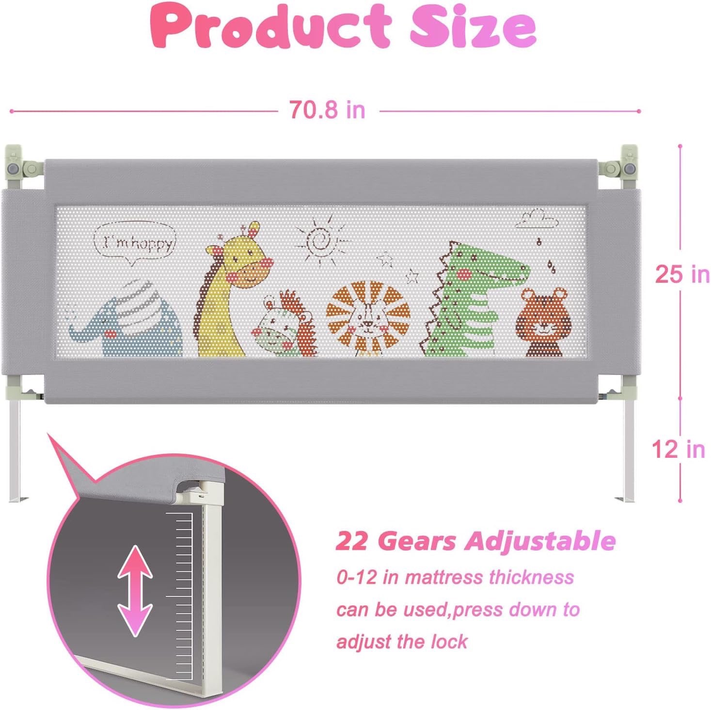 Bed rails for toddlers - photo 5