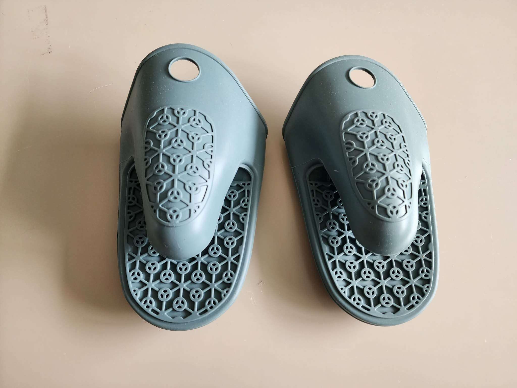 Blue Silicone Oven Mits