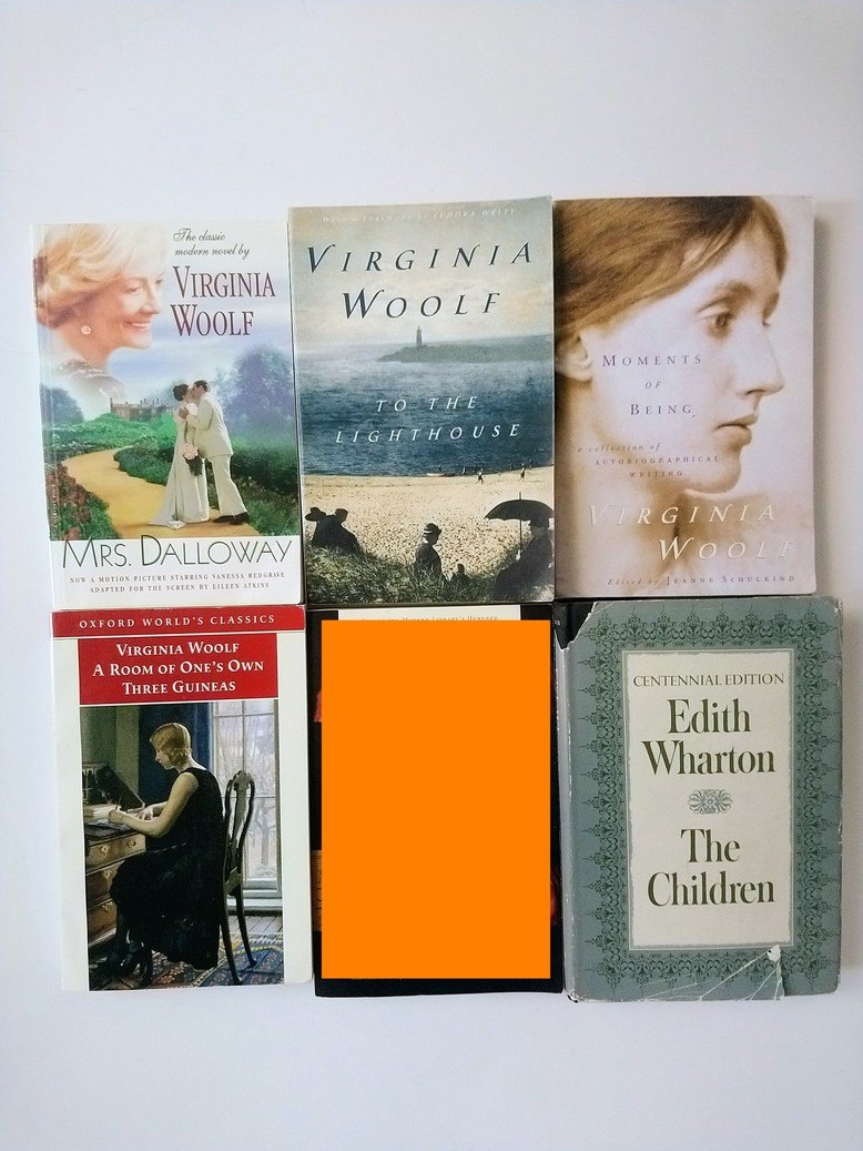 Virginia Woolf / Edith Wharton books!