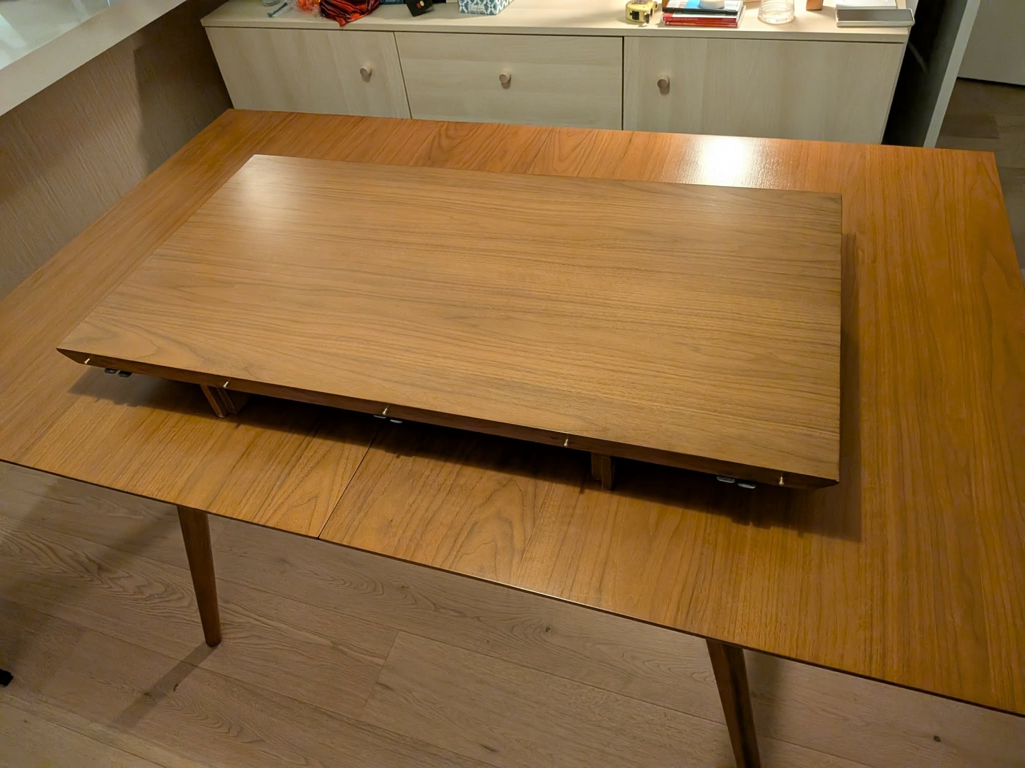 Mid-Century Expandable Dining Table (Originally $1,349) - photo 4