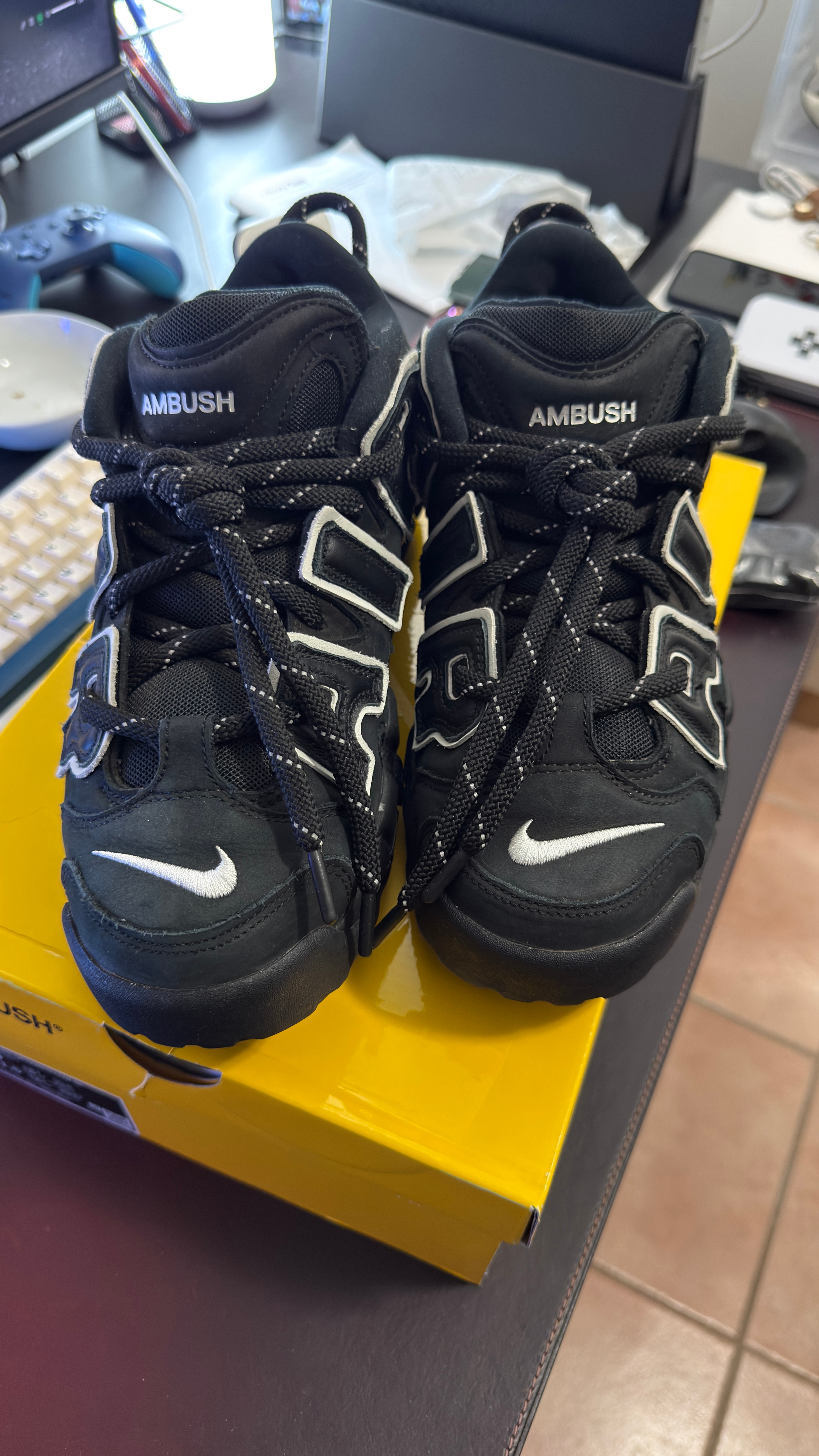 Nike Ambush Air More Uptempo Low SP - photo 2