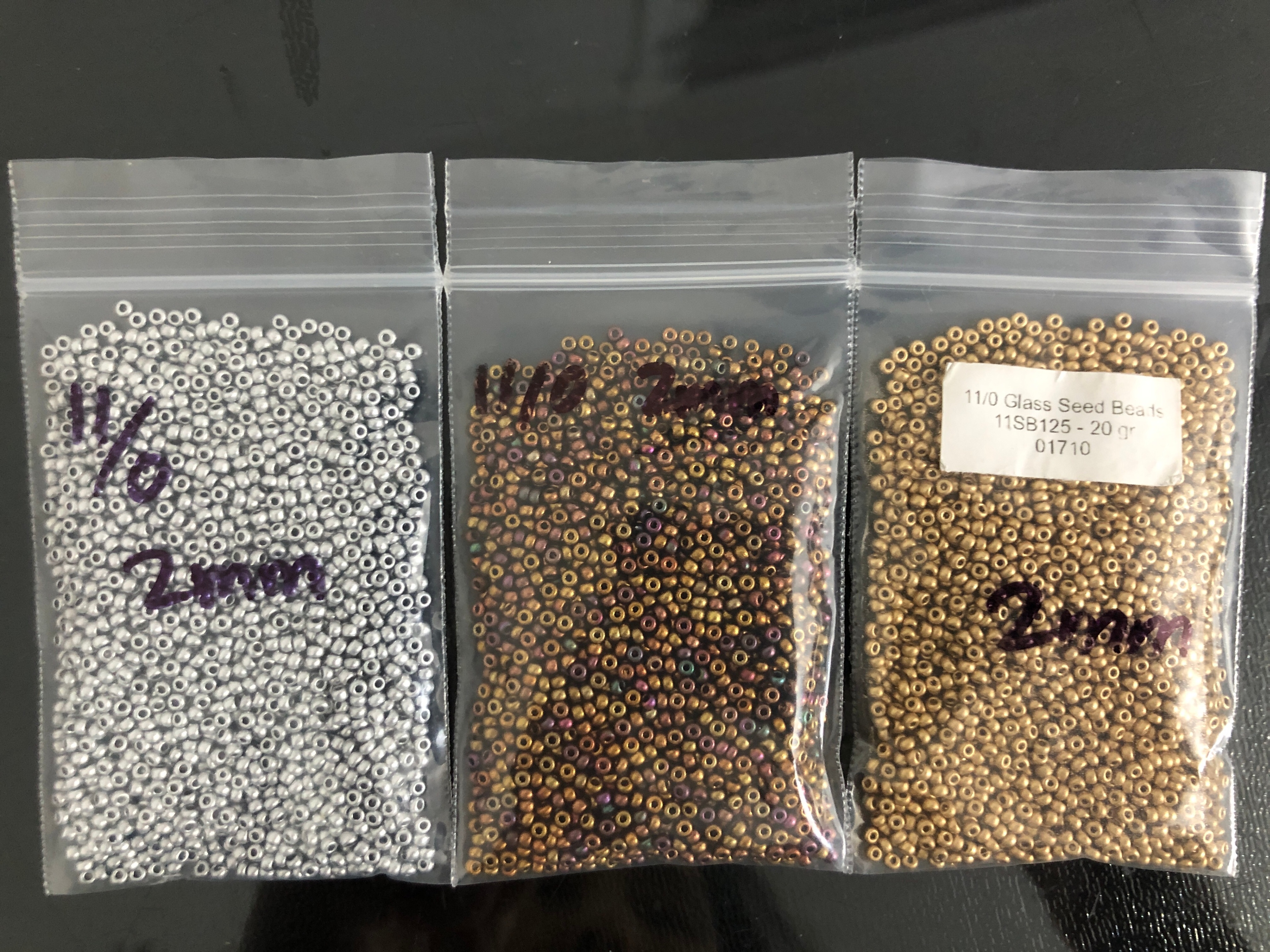 High-quality genuine glass beads (not plastic) - photo 4