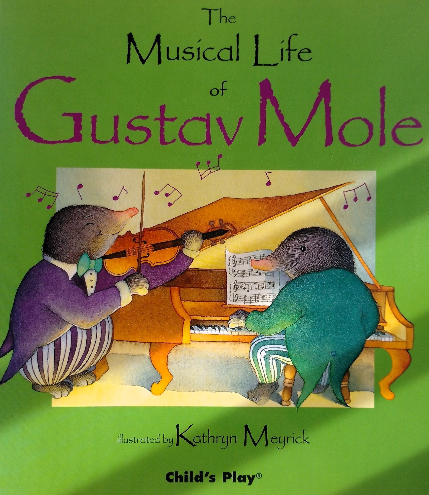 The Musical Life of Gustav Mole Book + Colouring books