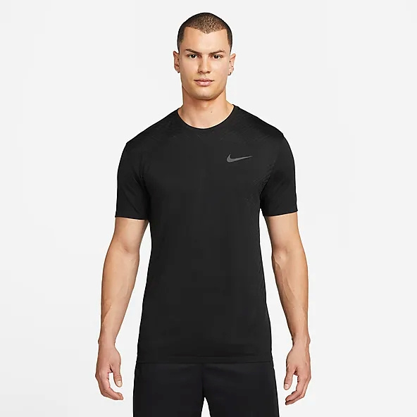 ✅👍🆕THE NIKE TEE DRI-FIT Men's Small Black T- Shirt