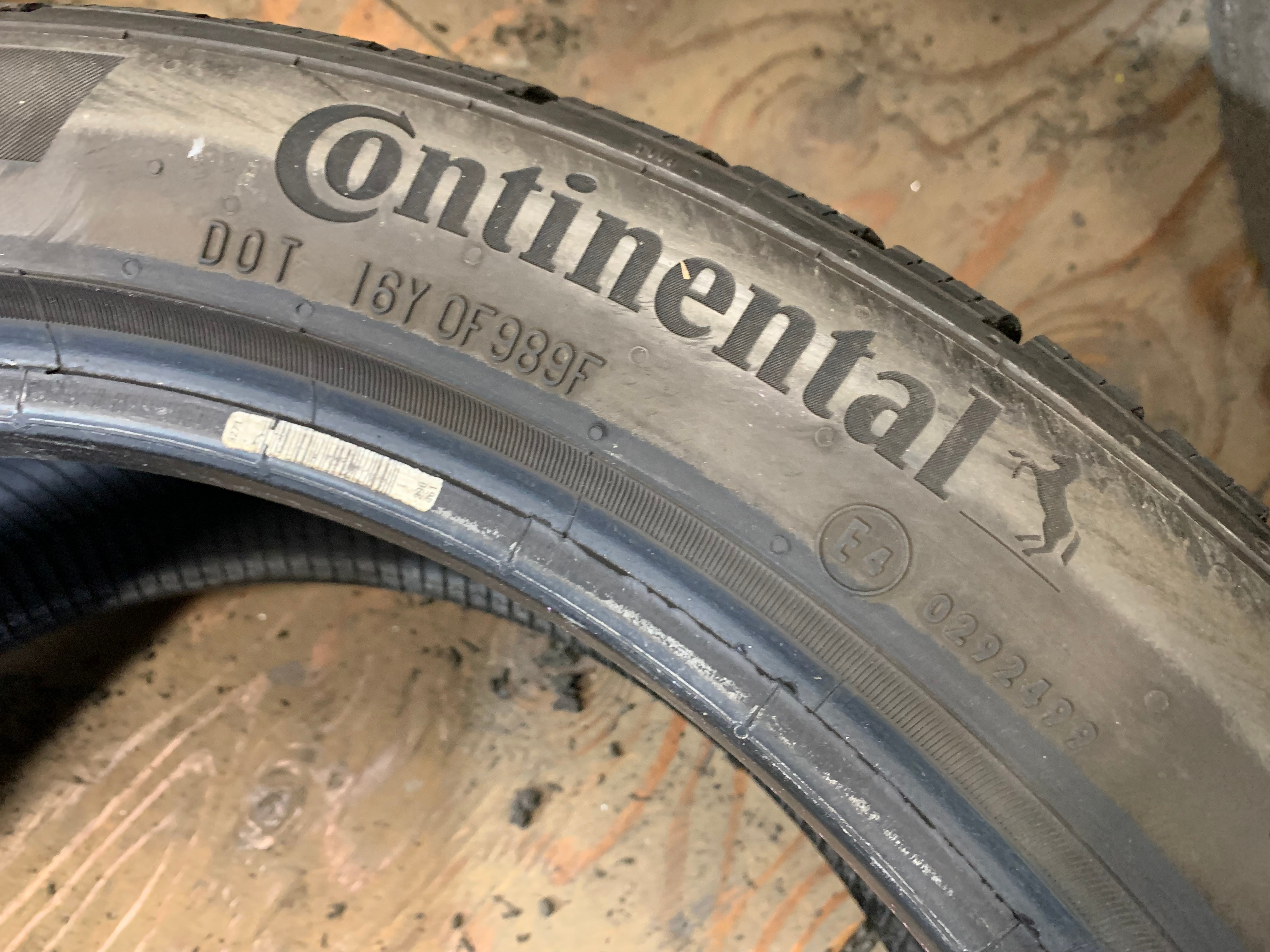 1 X single 245/40/19 Continental Pro contact GX SSR RFT 80% - photo 5
