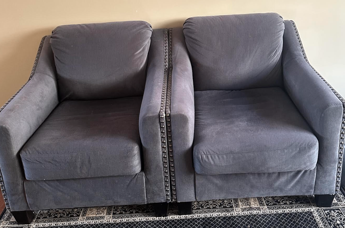 Two armchairs
