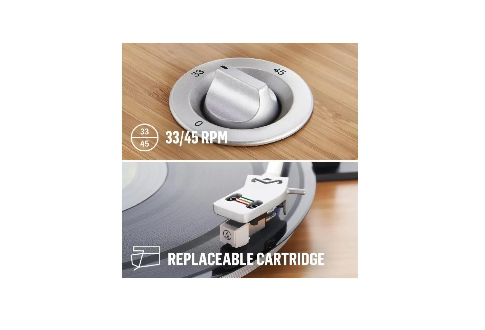 House of Marley Stir It Up Belt Drive USB Bluetooth Turntable - photo 3