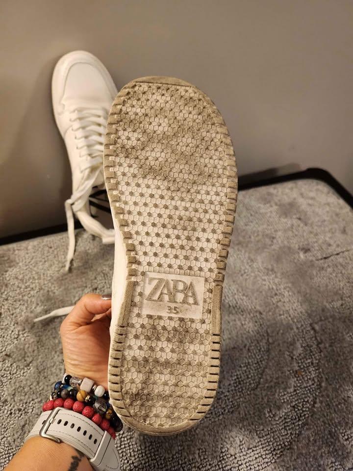Zara White Sneakers - Size 35 - photo 4