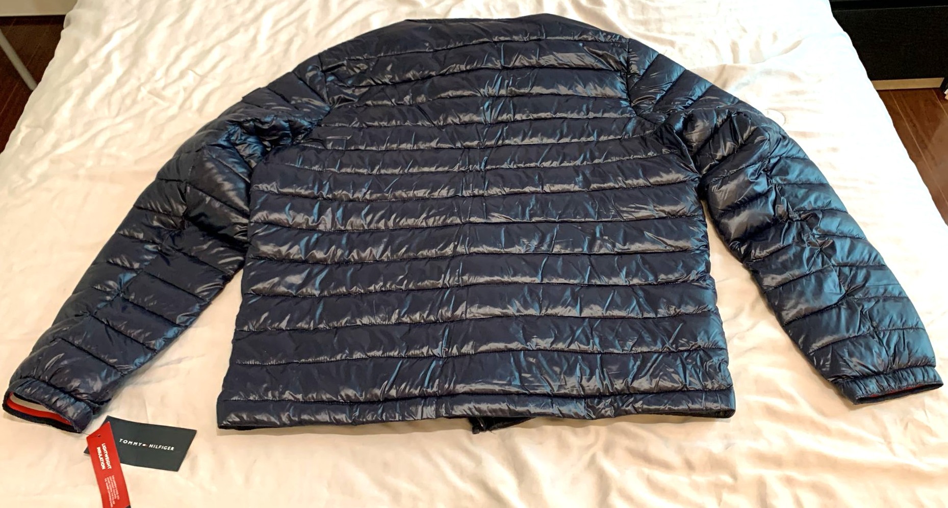 NEW Tommy Hilfiger Packable Puffer Jacket Size L - photo 2