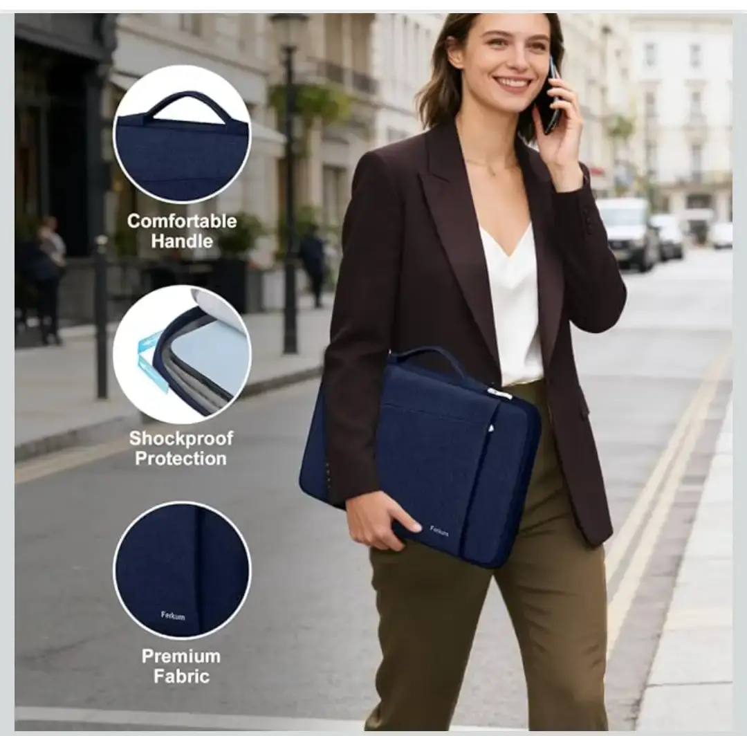 Ferkurn 15.6 inch Laptop Case Sleeve - Blue - photo 2